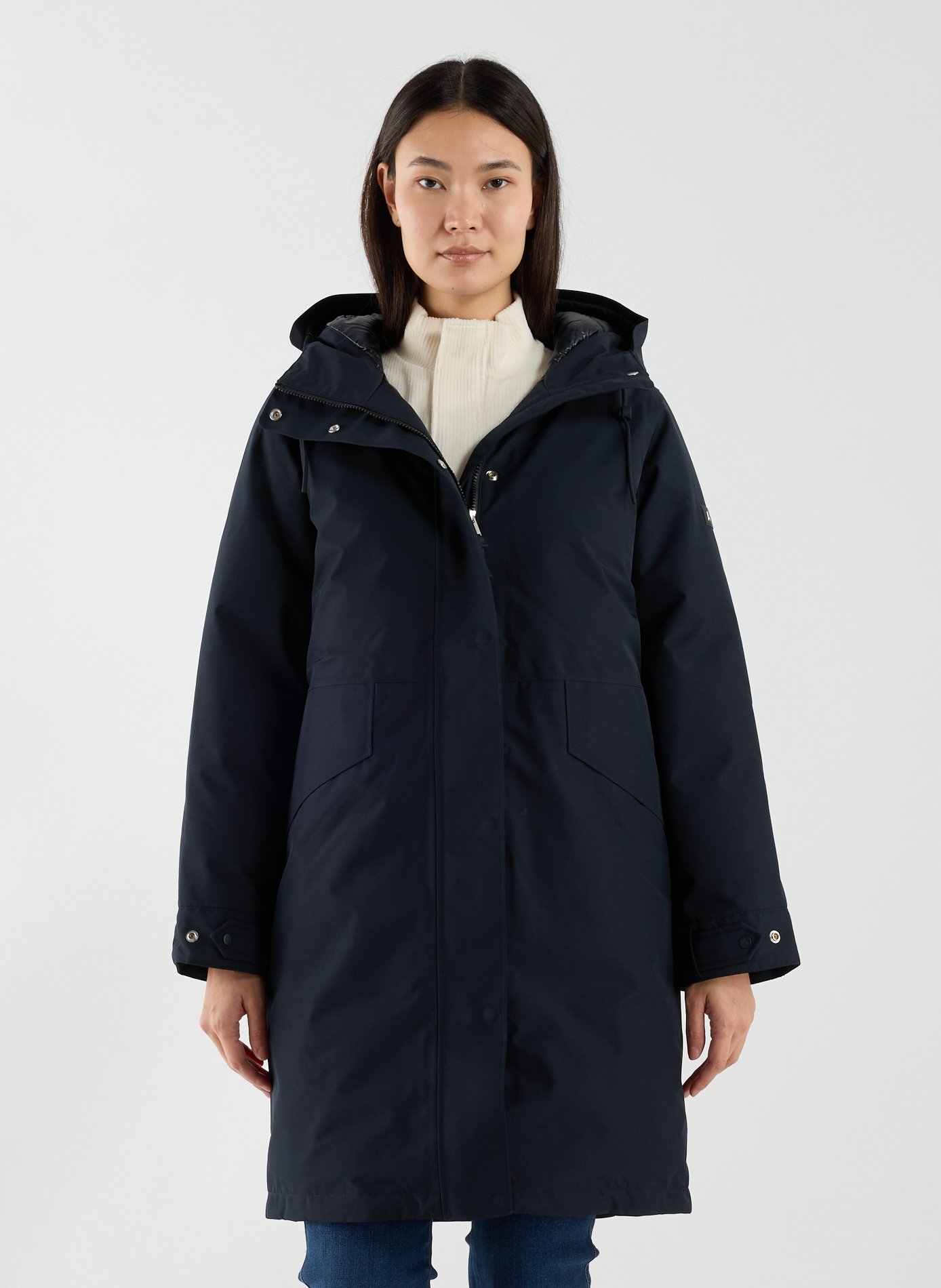 Parka à capuche AIGLE Noir