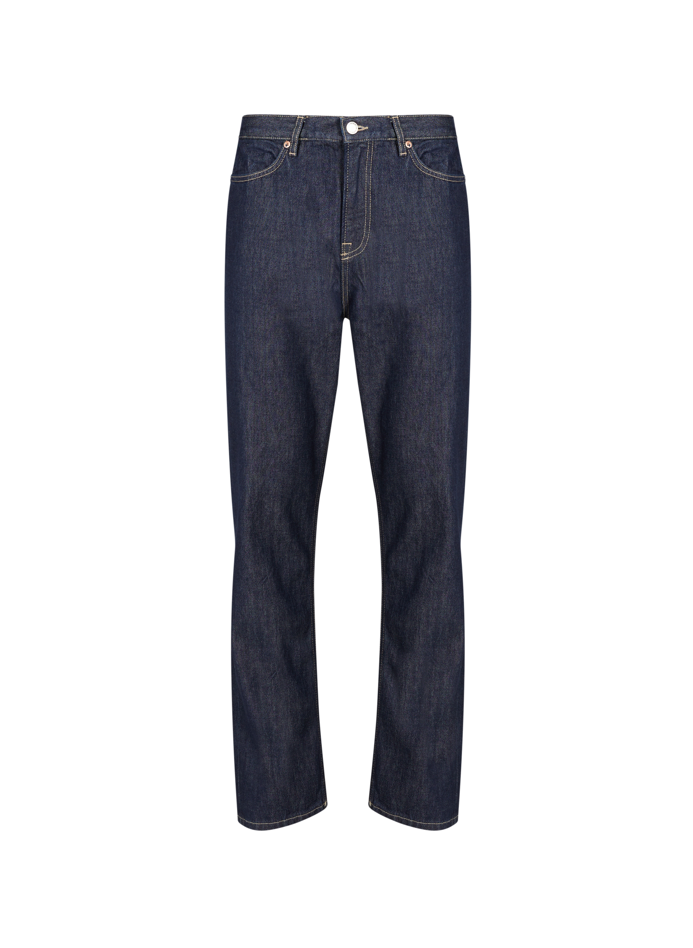 Straight raw organic cotton jeans SAMSOE SAMSOE Blue