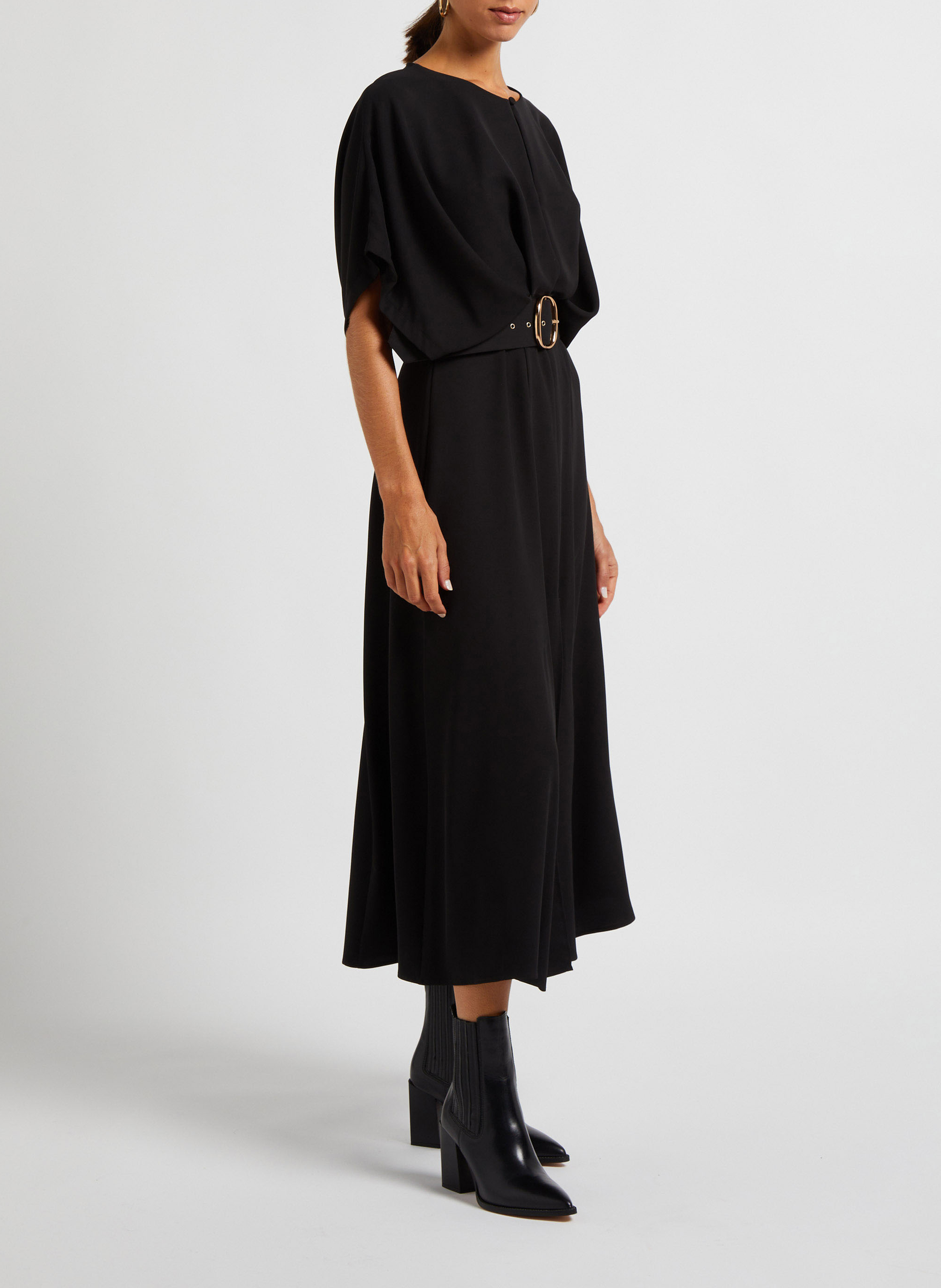 Bottines en cuir perline JONAK Noir