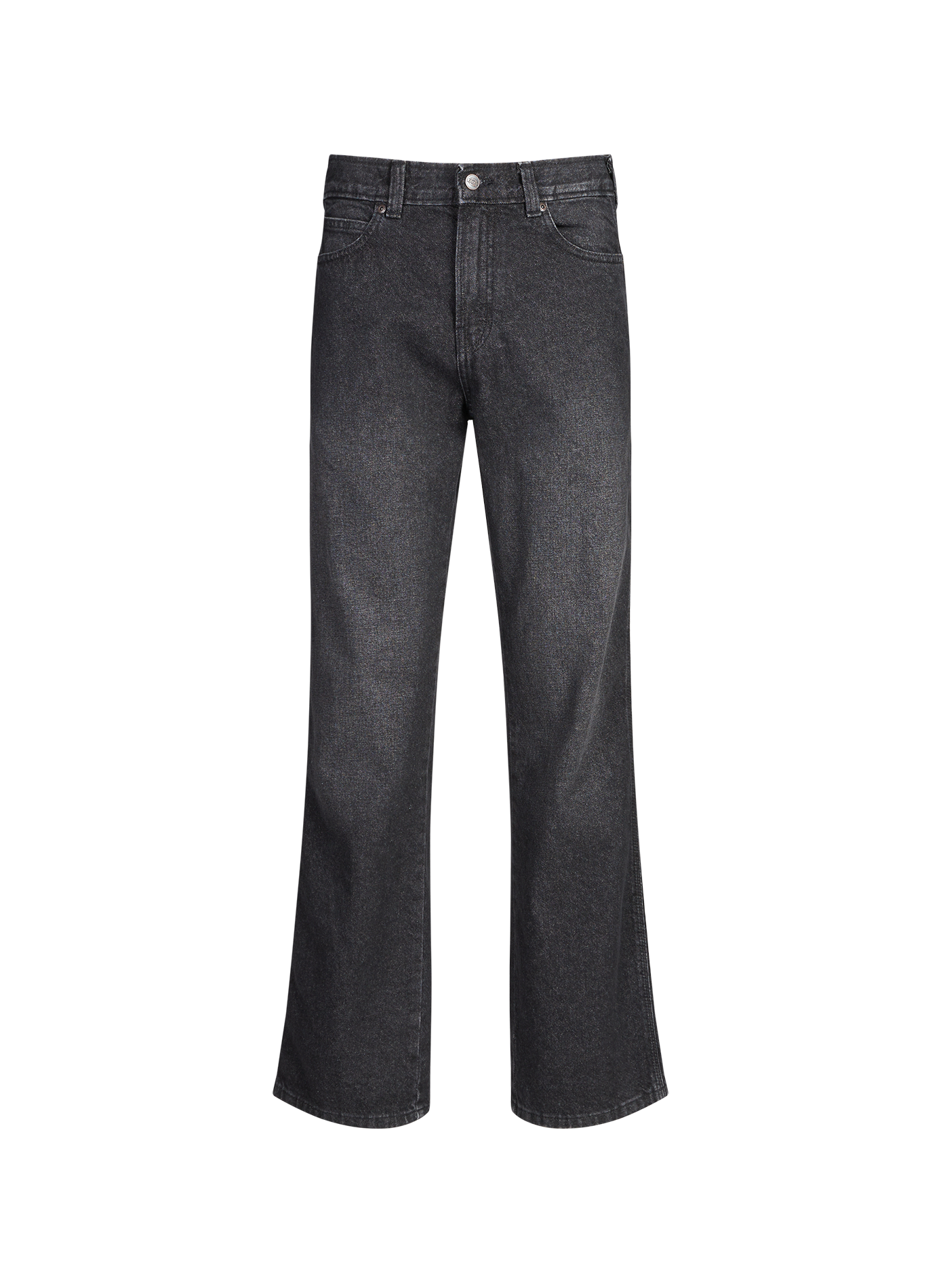 Straight cotton jeans DICKIES Black