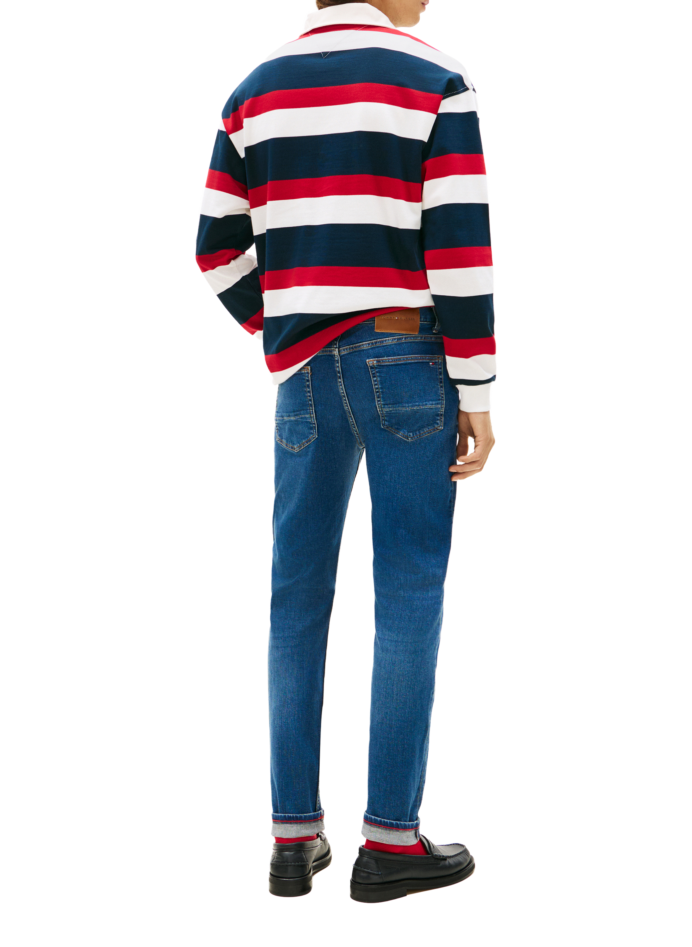 Jean droit  TOMMY HILFIGER Bleu