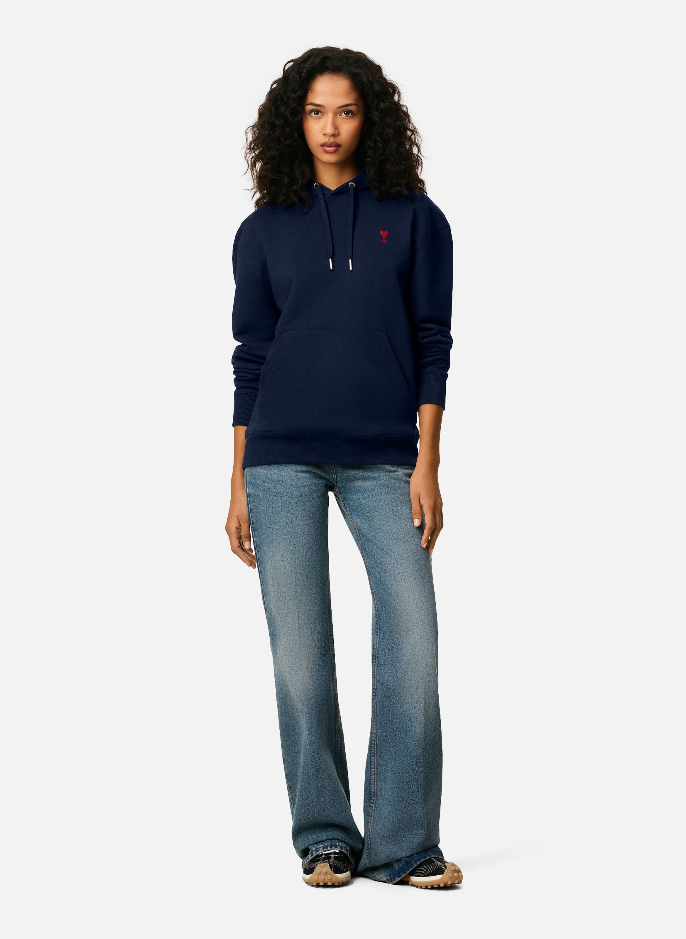 Hoodie Ami de Coeur Rouge unisexe AMI PARIS Bleu