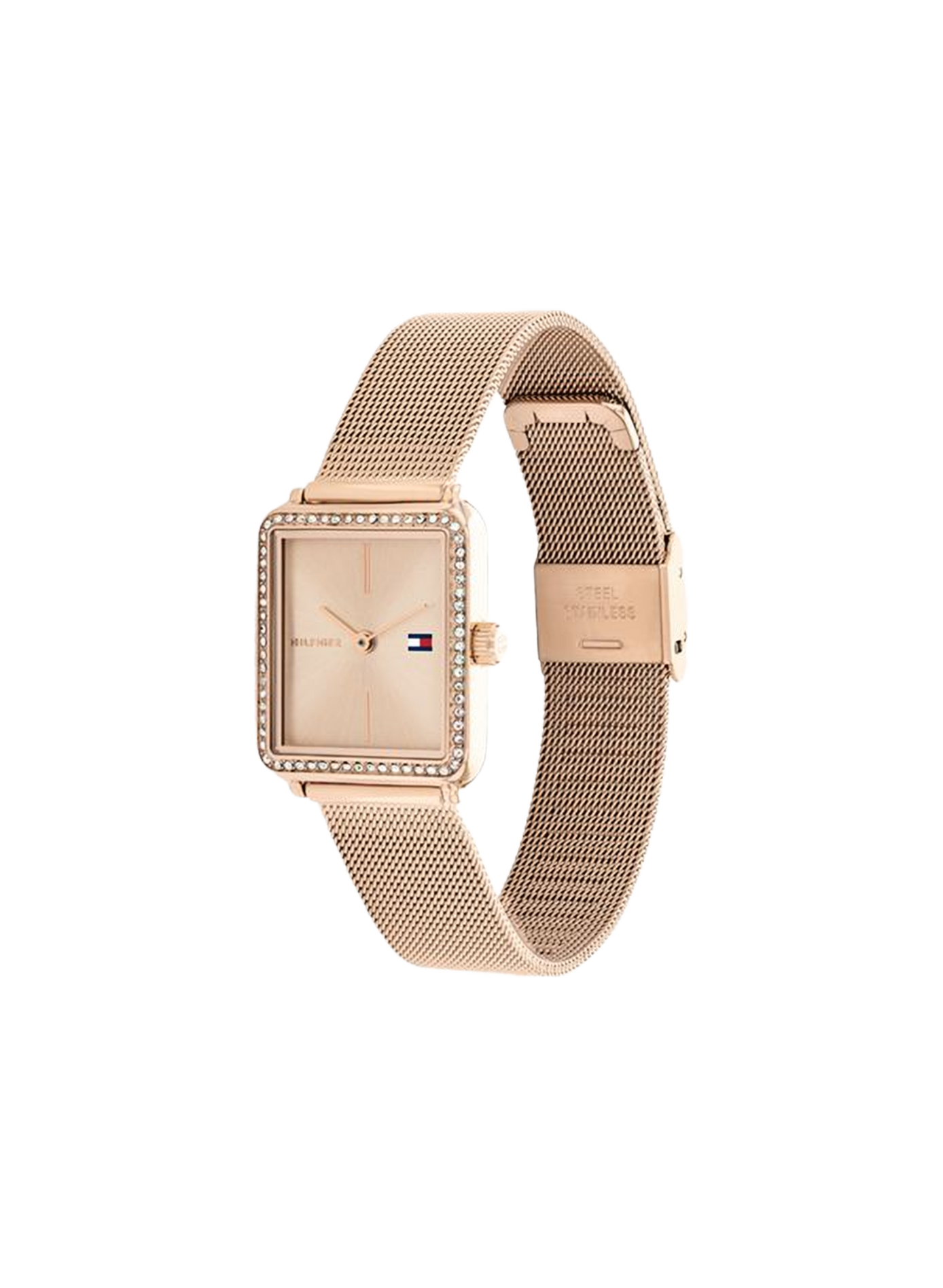 Montre Tea en acier inoxydable TOMMY HILFIGER MONTRES Rose