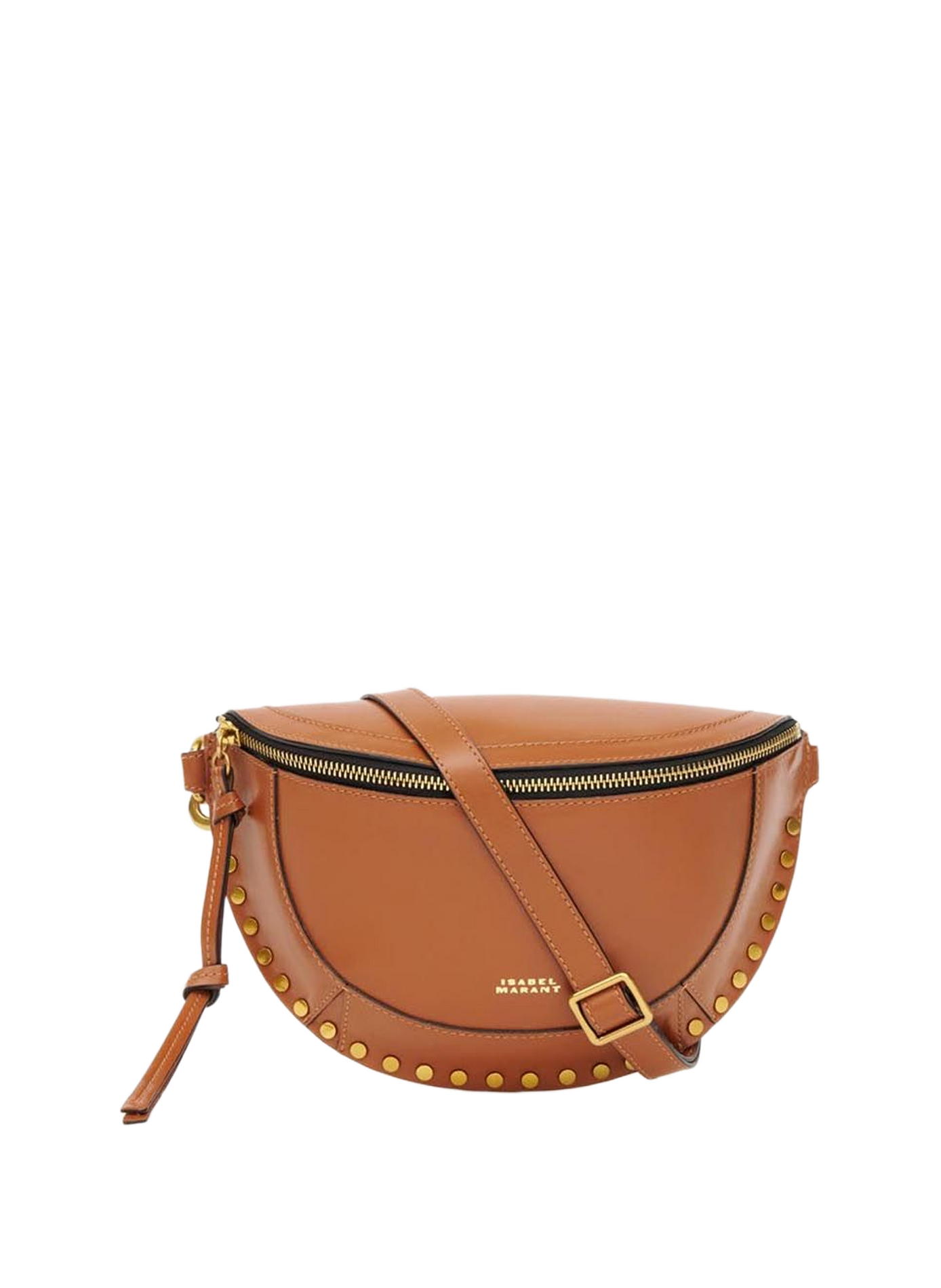 Skano calf leather bum bag ISABEL MARANT Brown