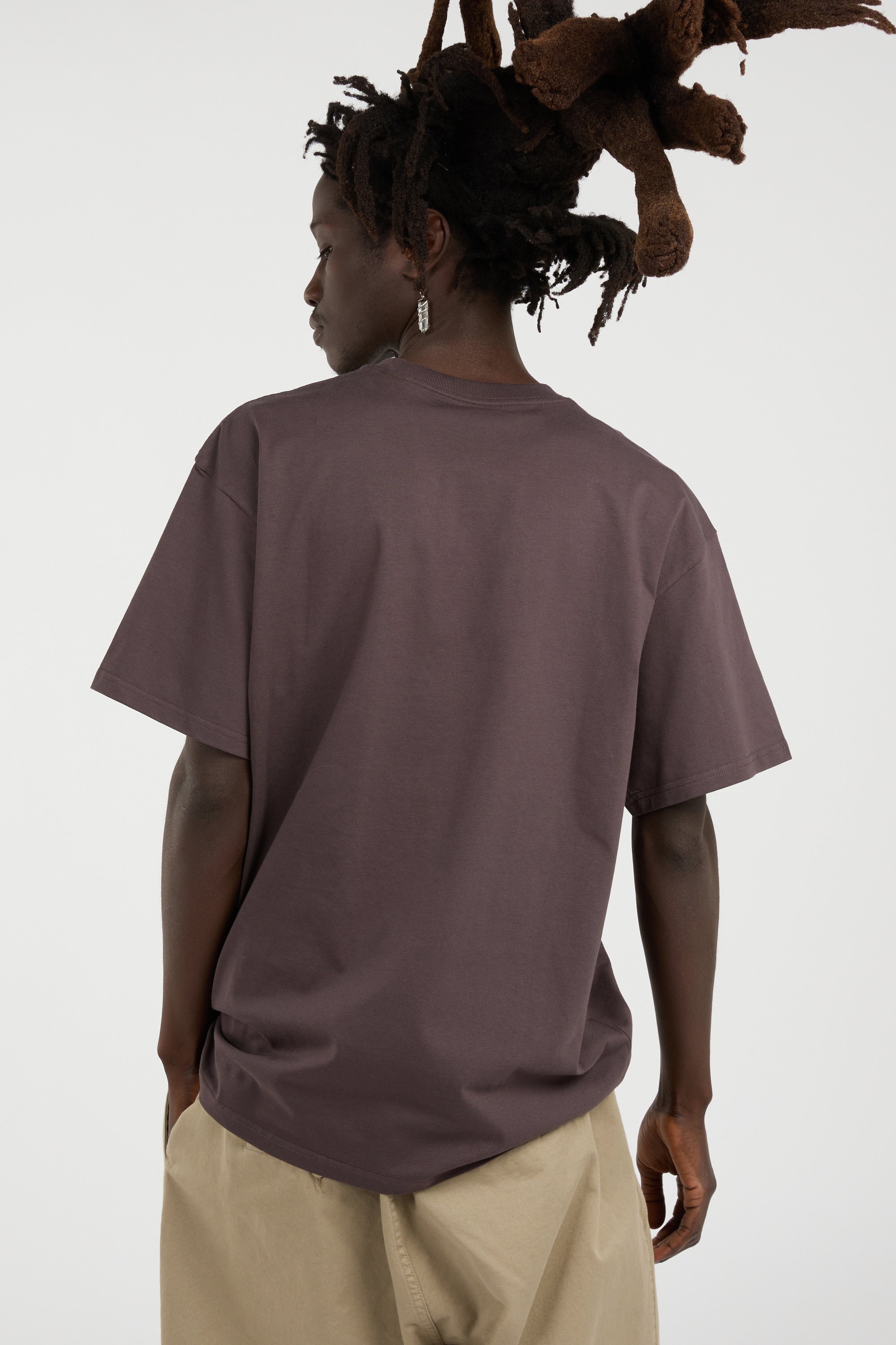 T-shirt chase CARHARTT WIP Marron