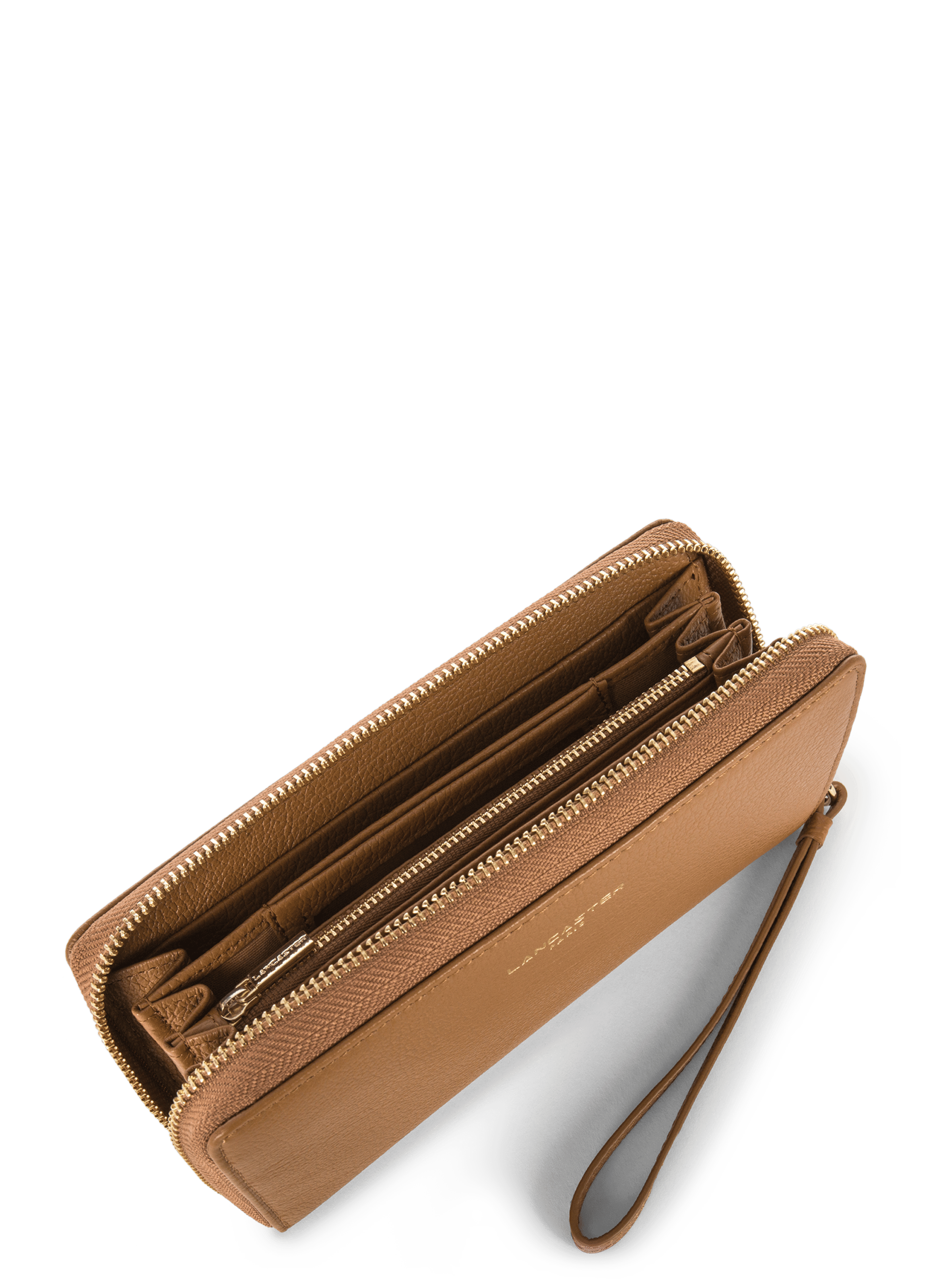 Organizer wallet - dune LANCASTER Brown