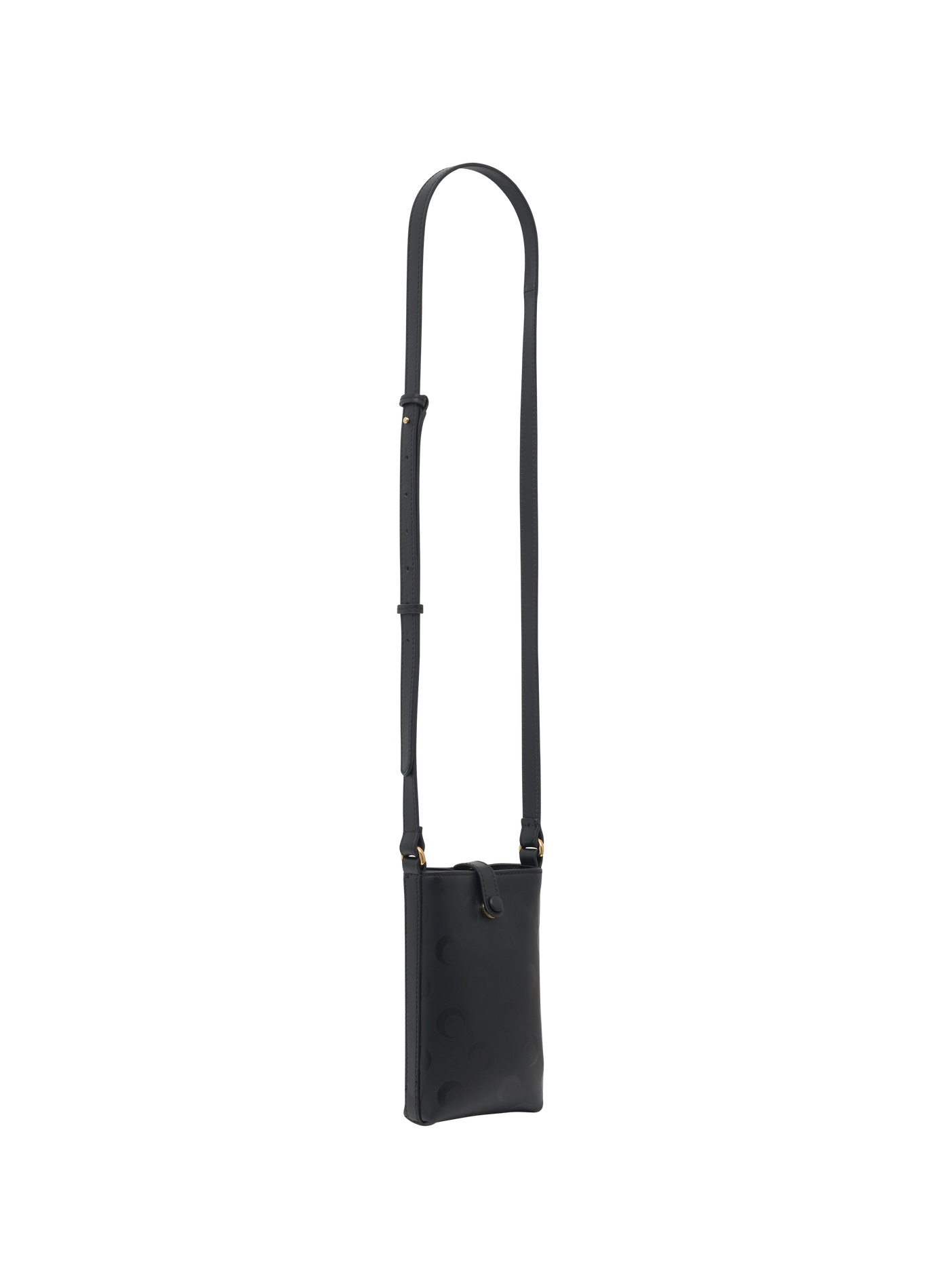 Moon canvas phone holder MARINE SERRE Black