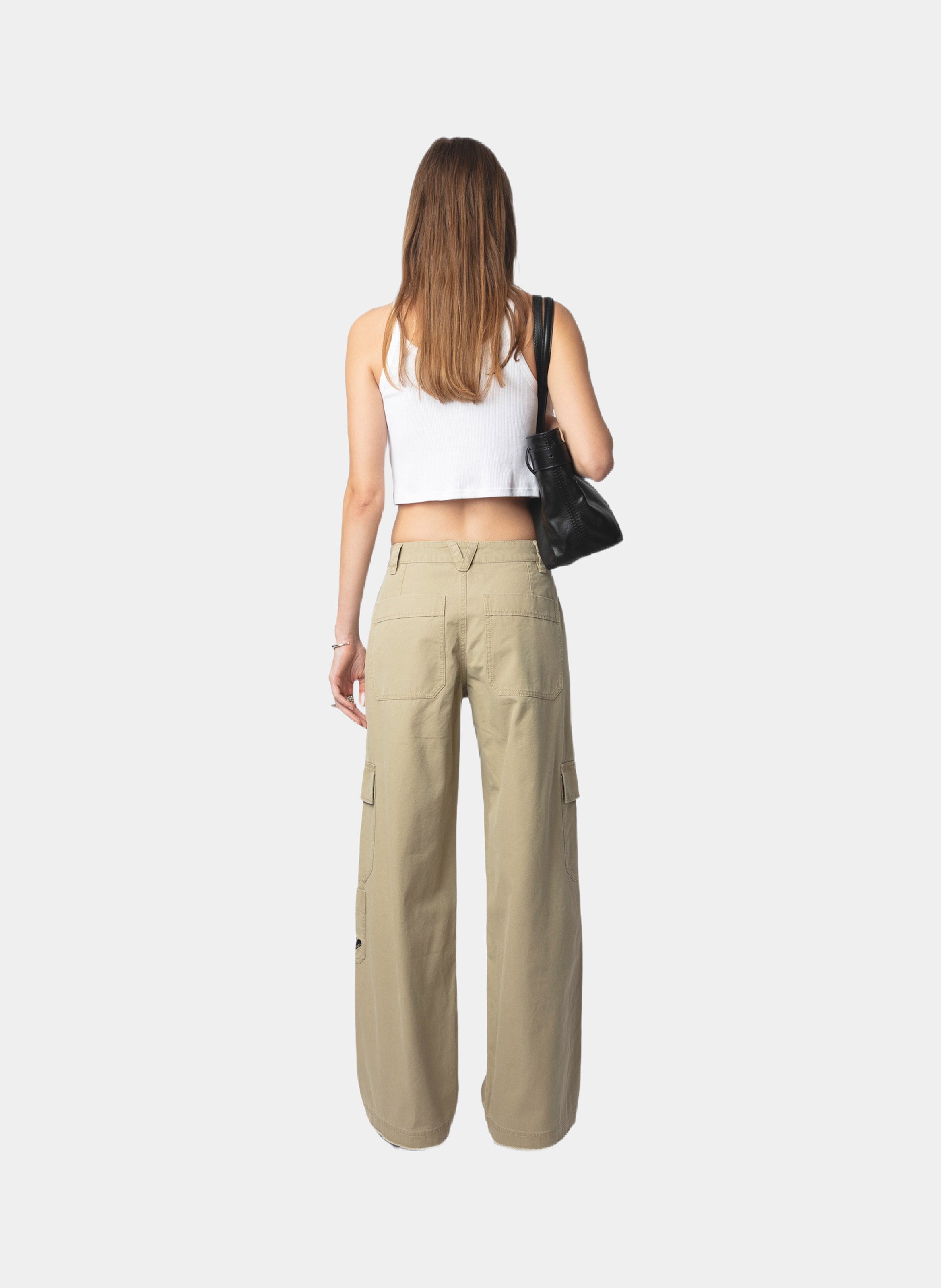 Pantalon cargo en coton parky | Beige ZADIG&VOLTAIRE Femme