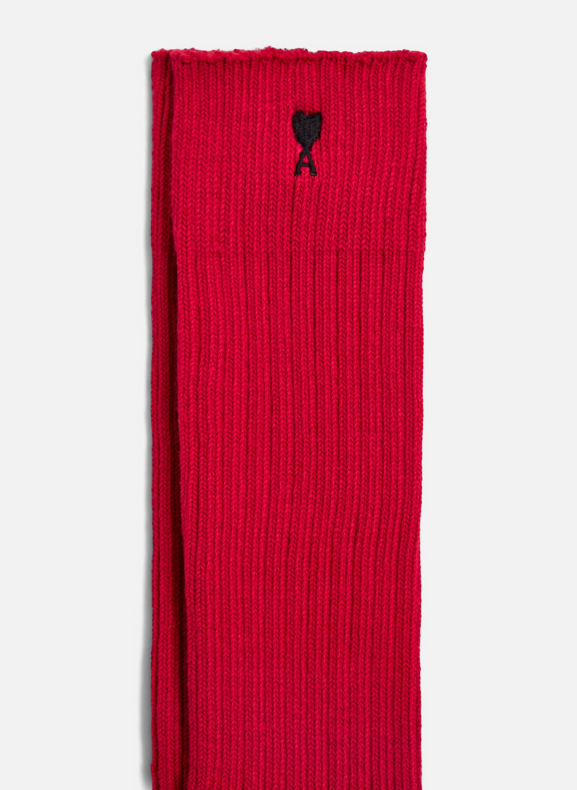 Chaussettes unisexe en coton ami de coeur AMI PARIS Rouge