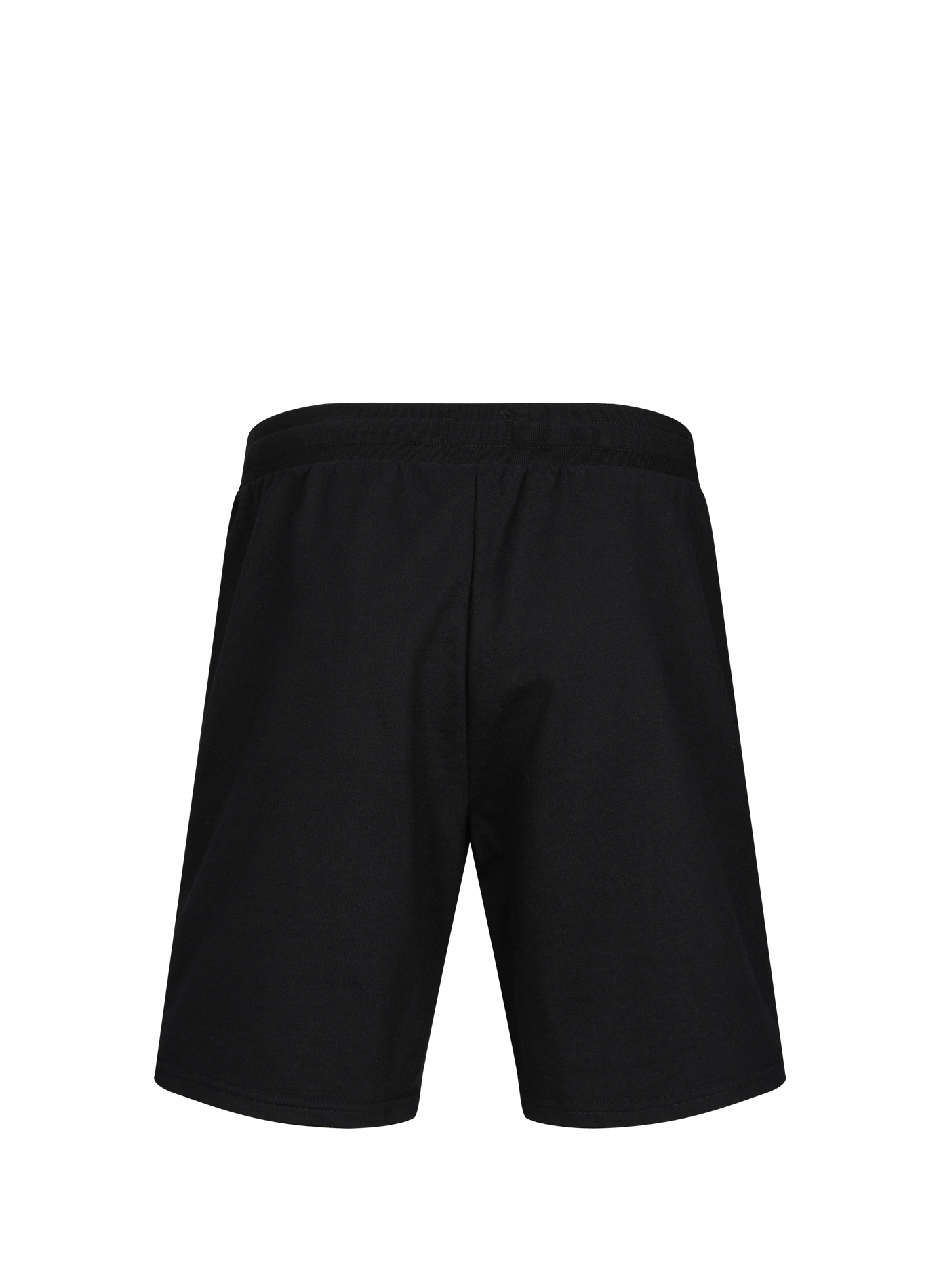 Short a rayas de algodón. BOSS Negro