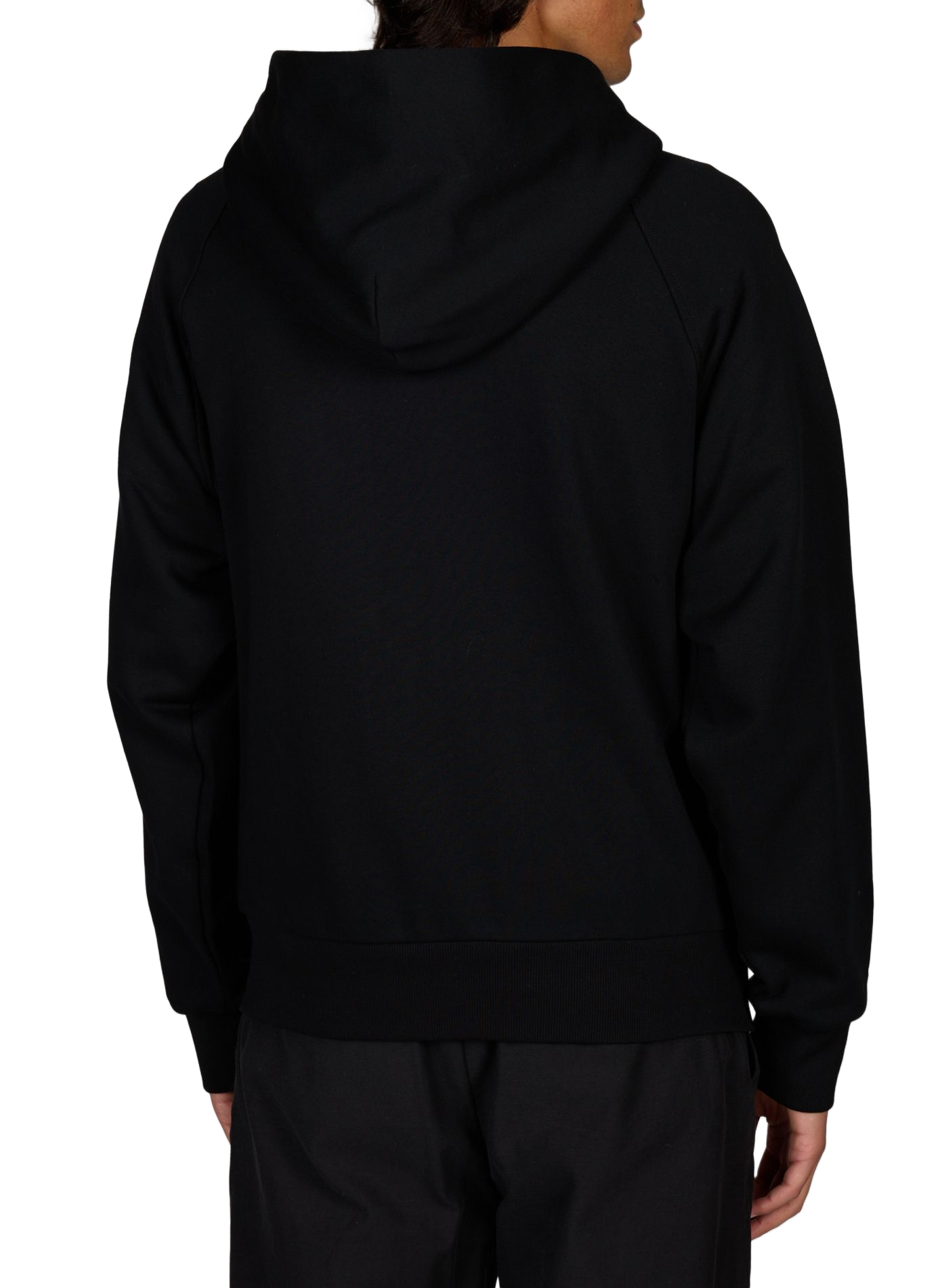 Hooded cotton blend sweater MOOSE KNUCKLES Black