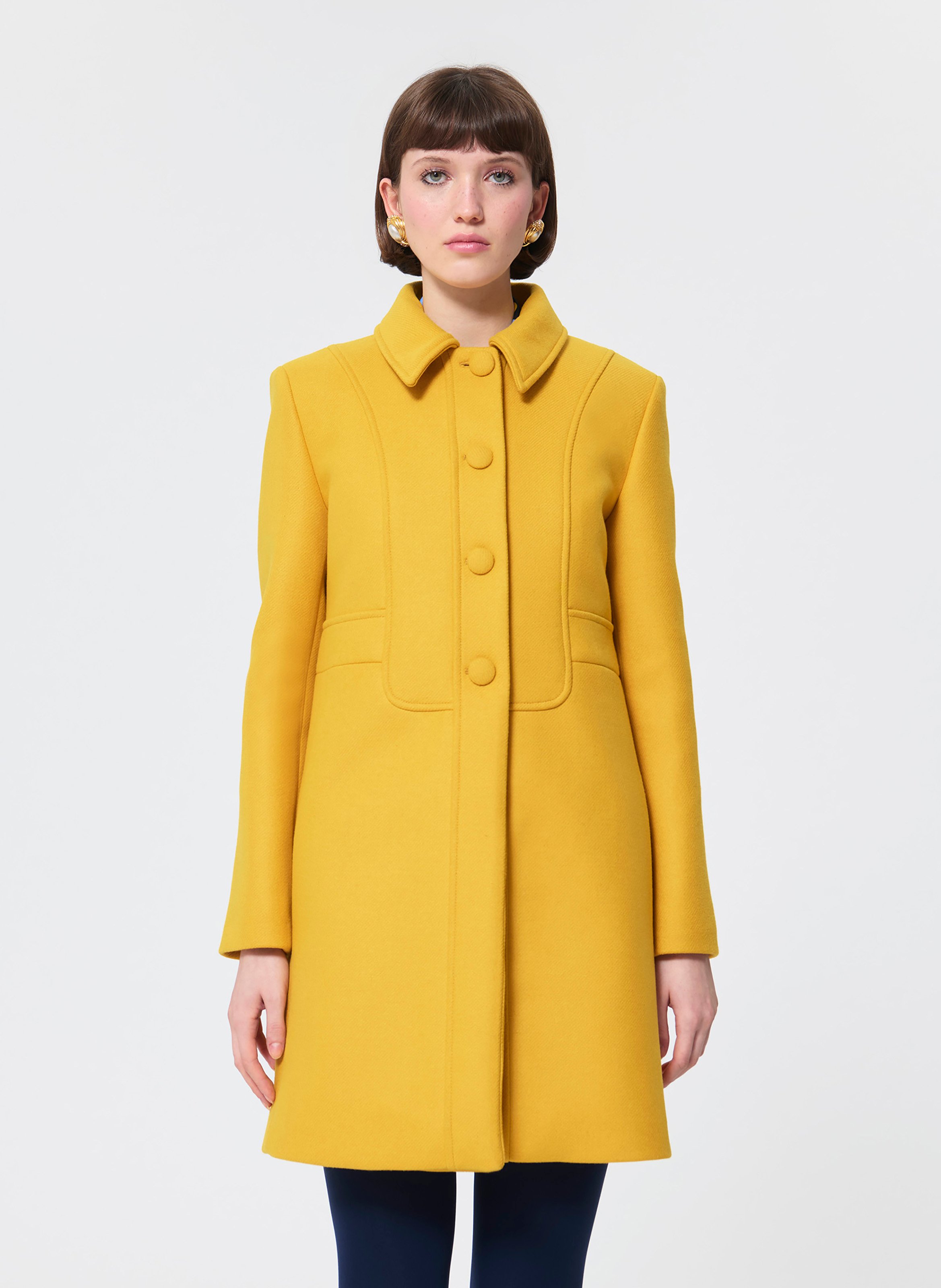 Manteau madeline TARA JARMON Jaune