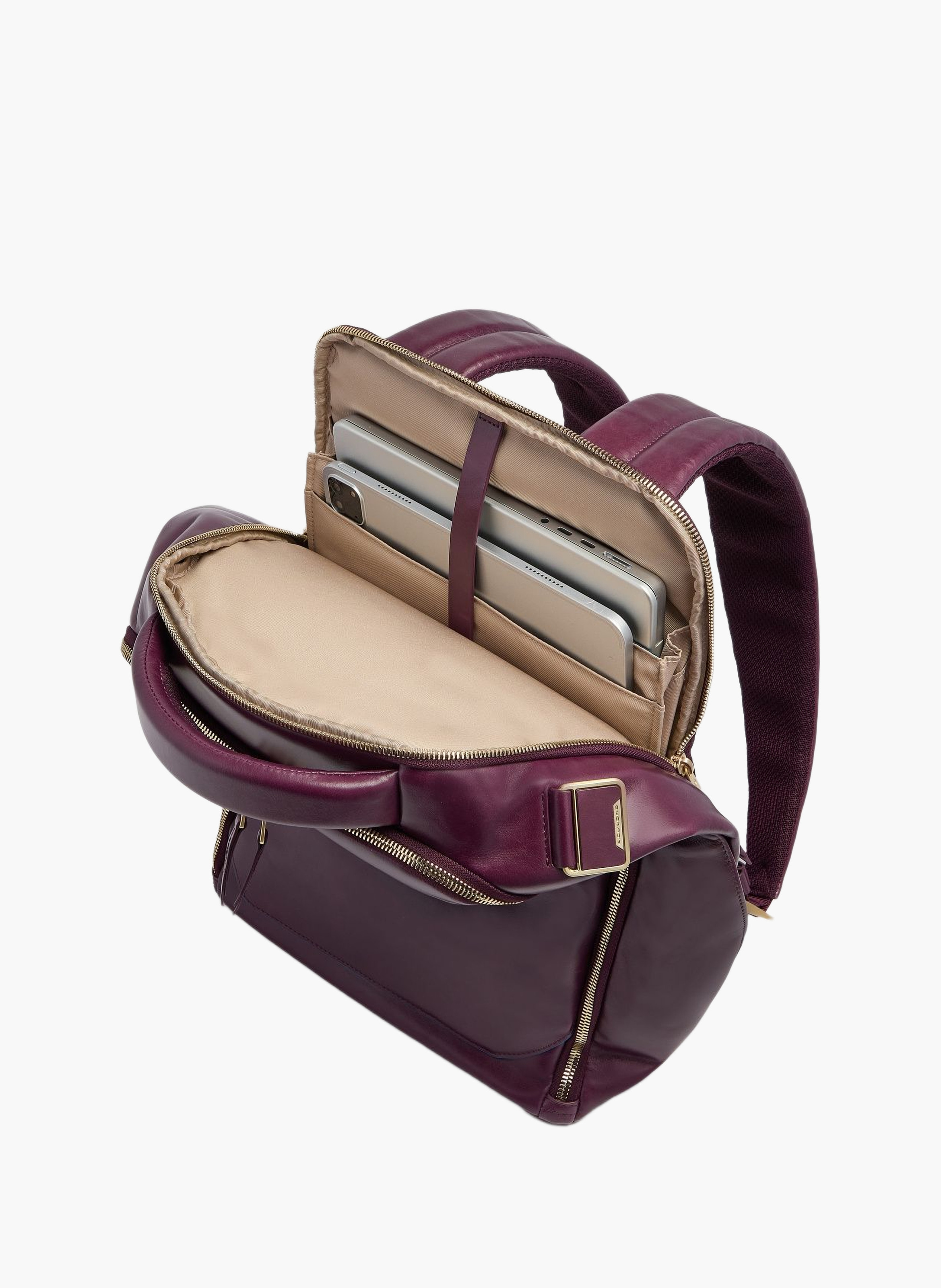 Rugzak voor 14" laptop, aanpasbaar | Rood PIQUADRO Heren