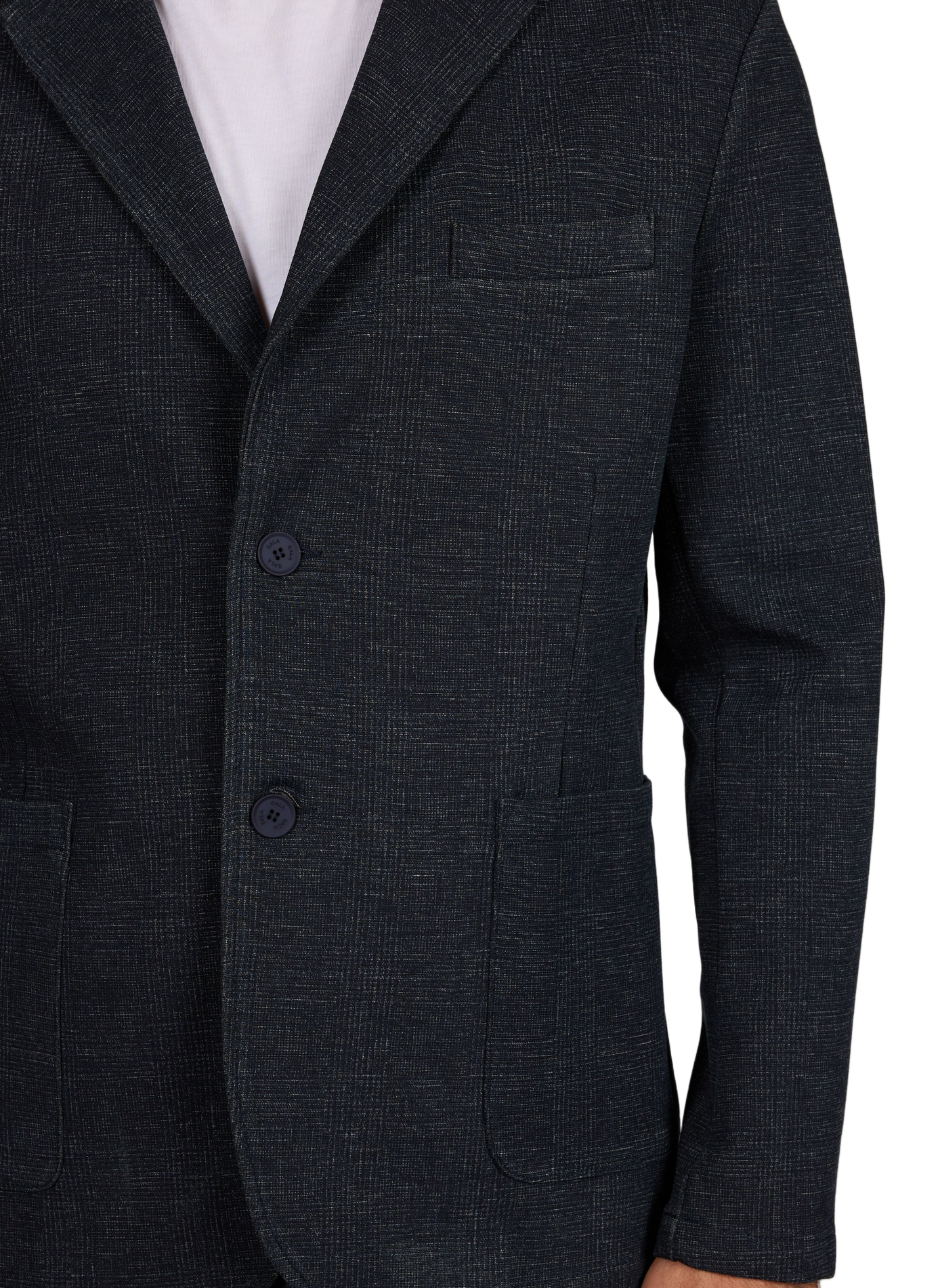 Straight printed blazer 1789 CALA Blue
