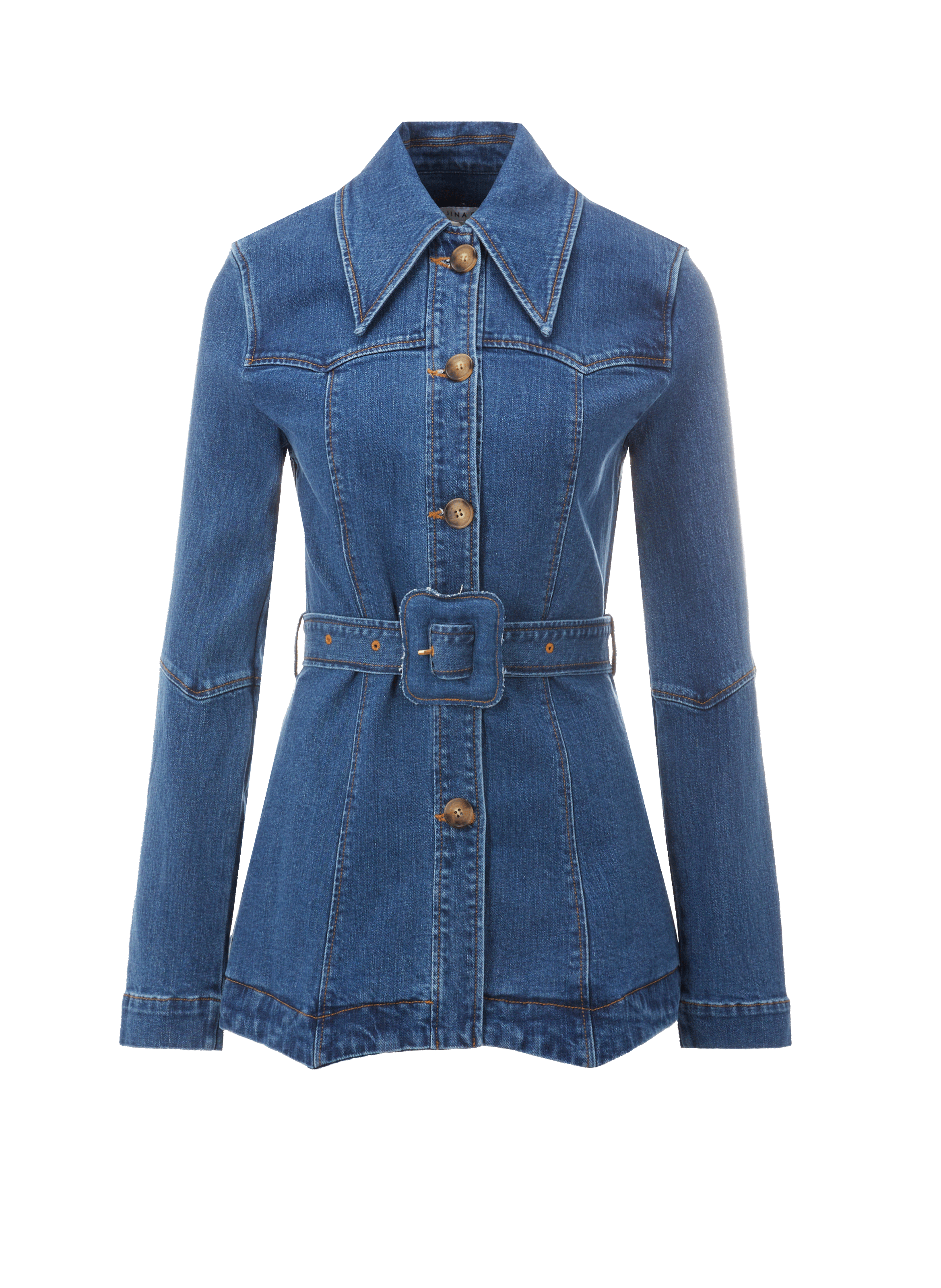 REJINA PYO Maeve denim jacket Blue