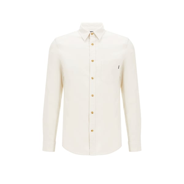 Chemise en coton et lin