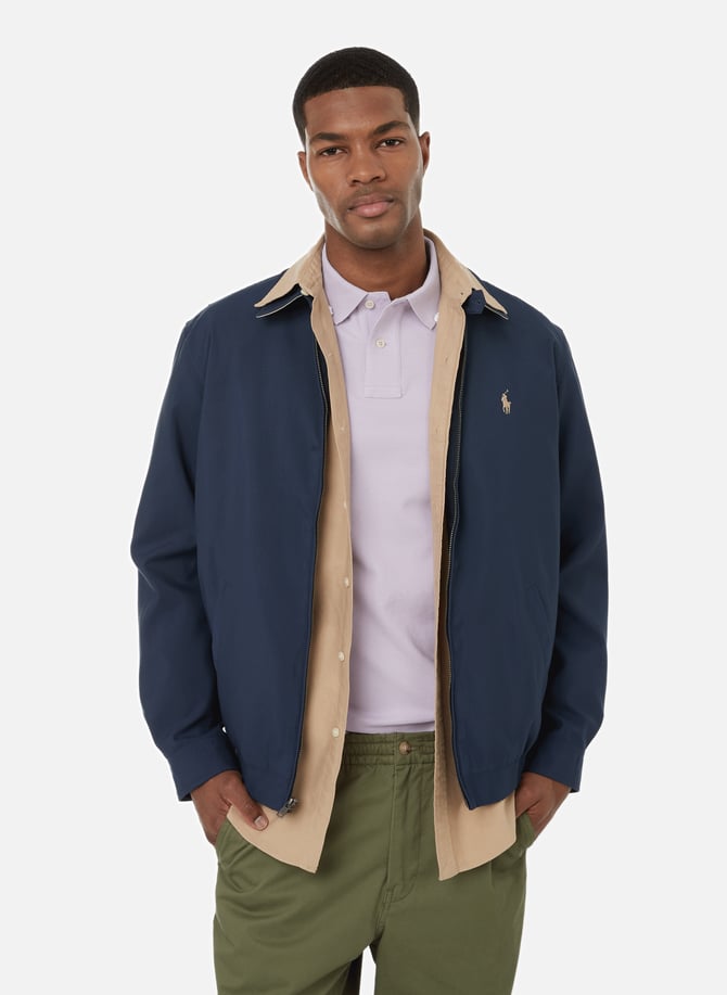 Blouson à logo en polyester recyclé POLO RALPH LAUREN