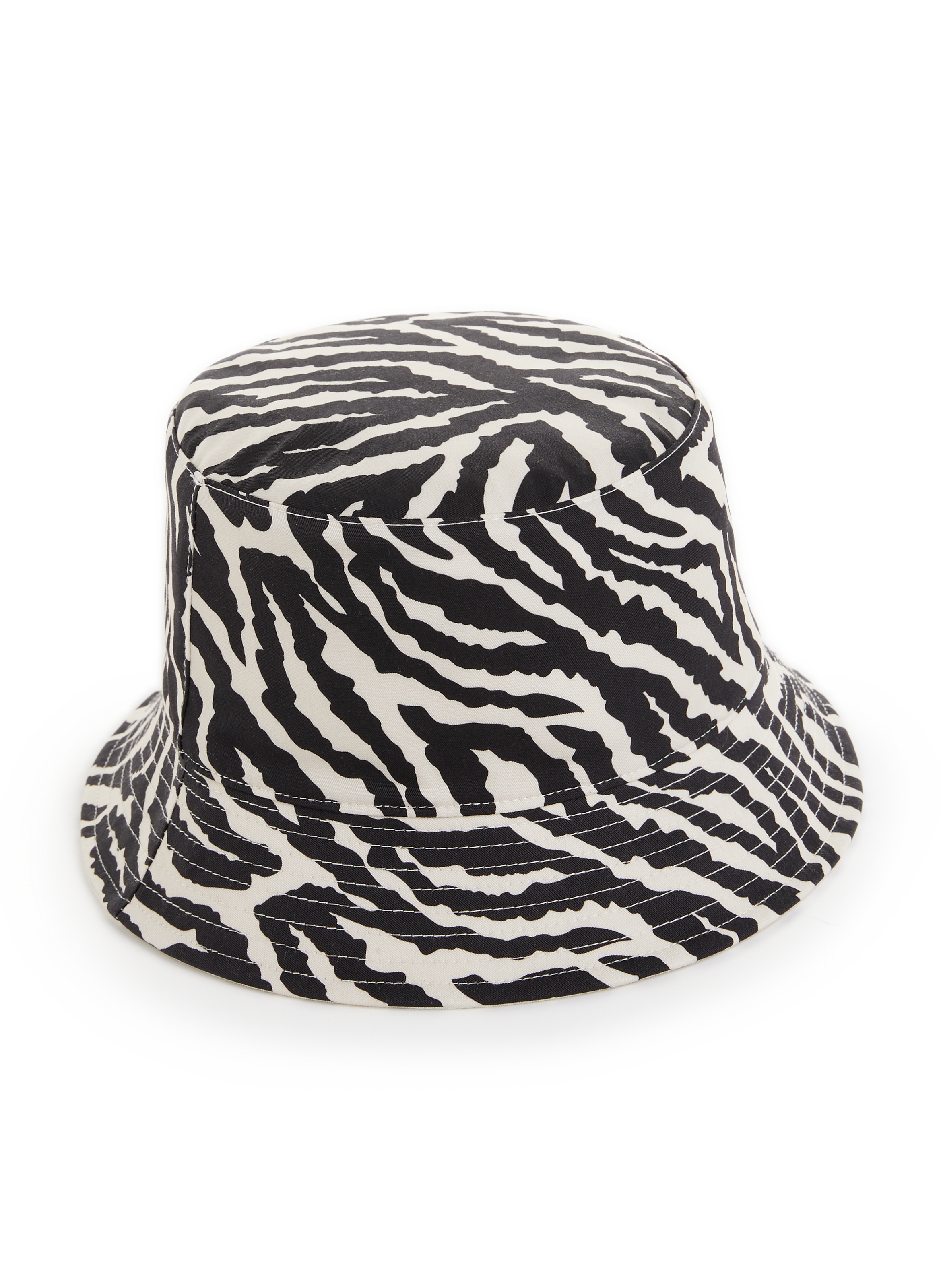 Bob à imprimé zébré en coton SAISON 1865 Multicolore