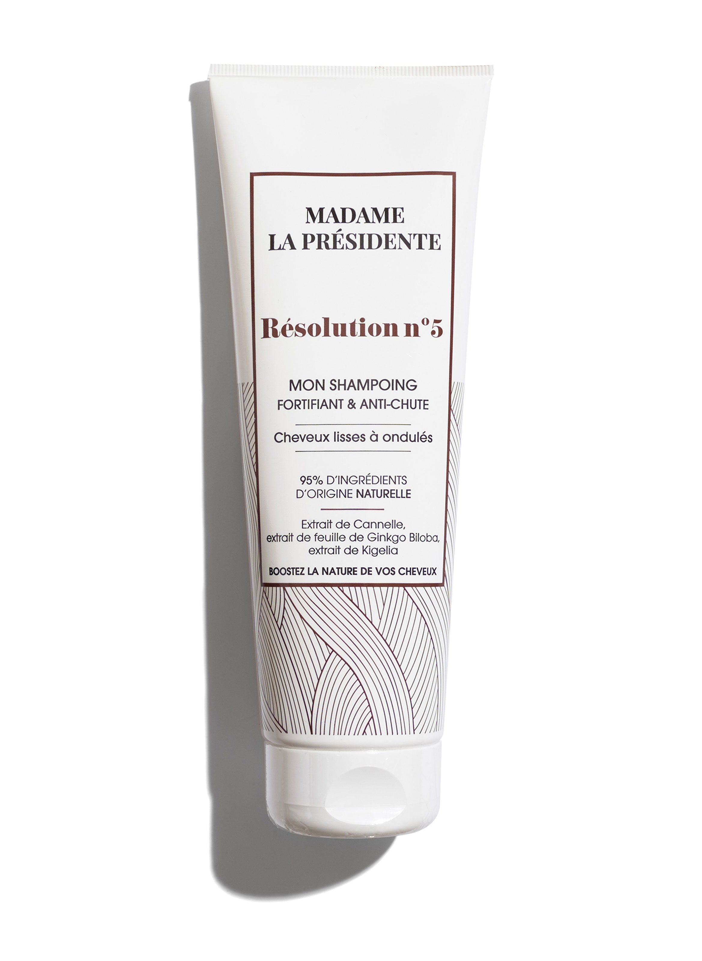 Shampoing Anti-chute cheveux lisses et ondulés - RÉSOLUTION N5