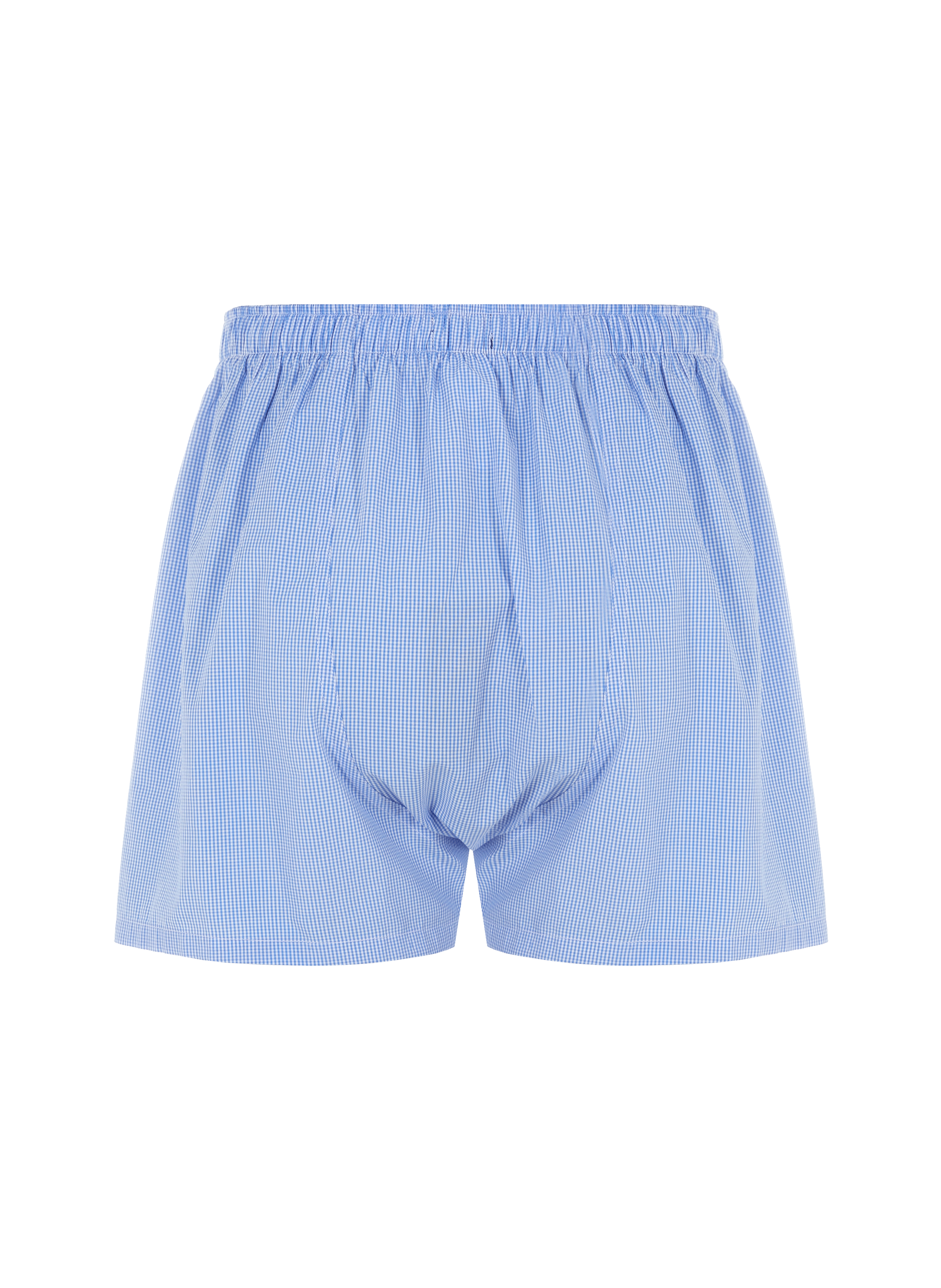 Check cotton boxer shorts POLO RALPH LAUREN Blue