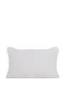 Coussin en lin lavé | Blanc by AU PRINTEMPS PARIS AU PRINTEMPS PARIS Coussin en lin lavé | Blanc