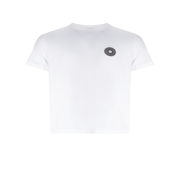 Apc Printed Cotton T-shirt In White