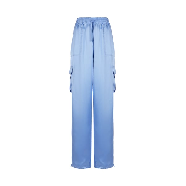 Pantalon cargo satiné Pantalon cargo satiné