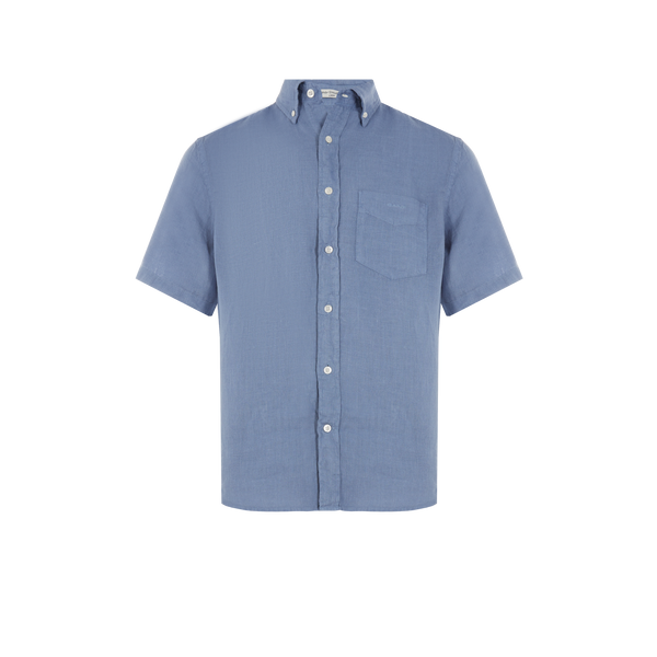 Gant Linen Shirt In Blue