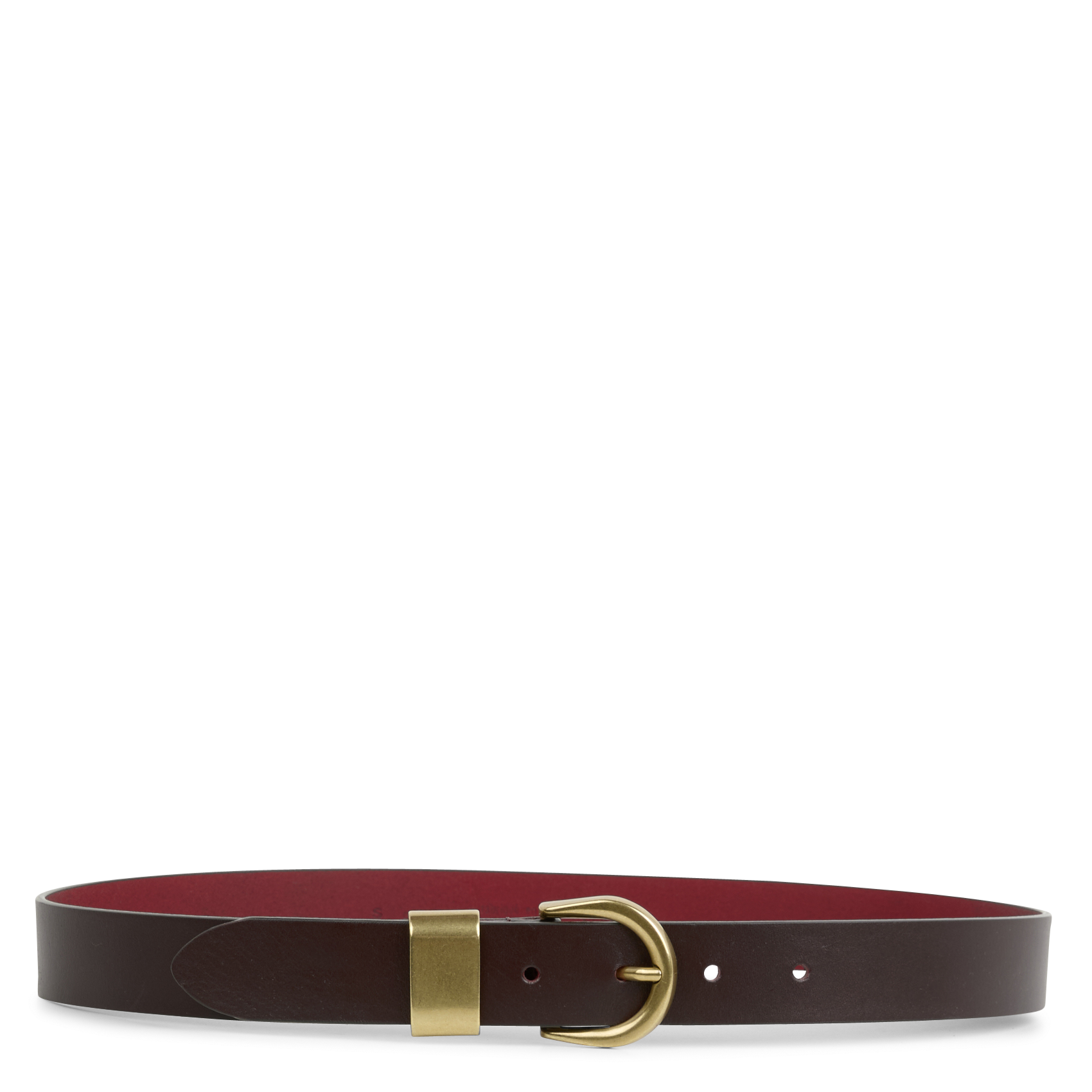 Ceinture en cuir de vache miloa SESSUN Marron