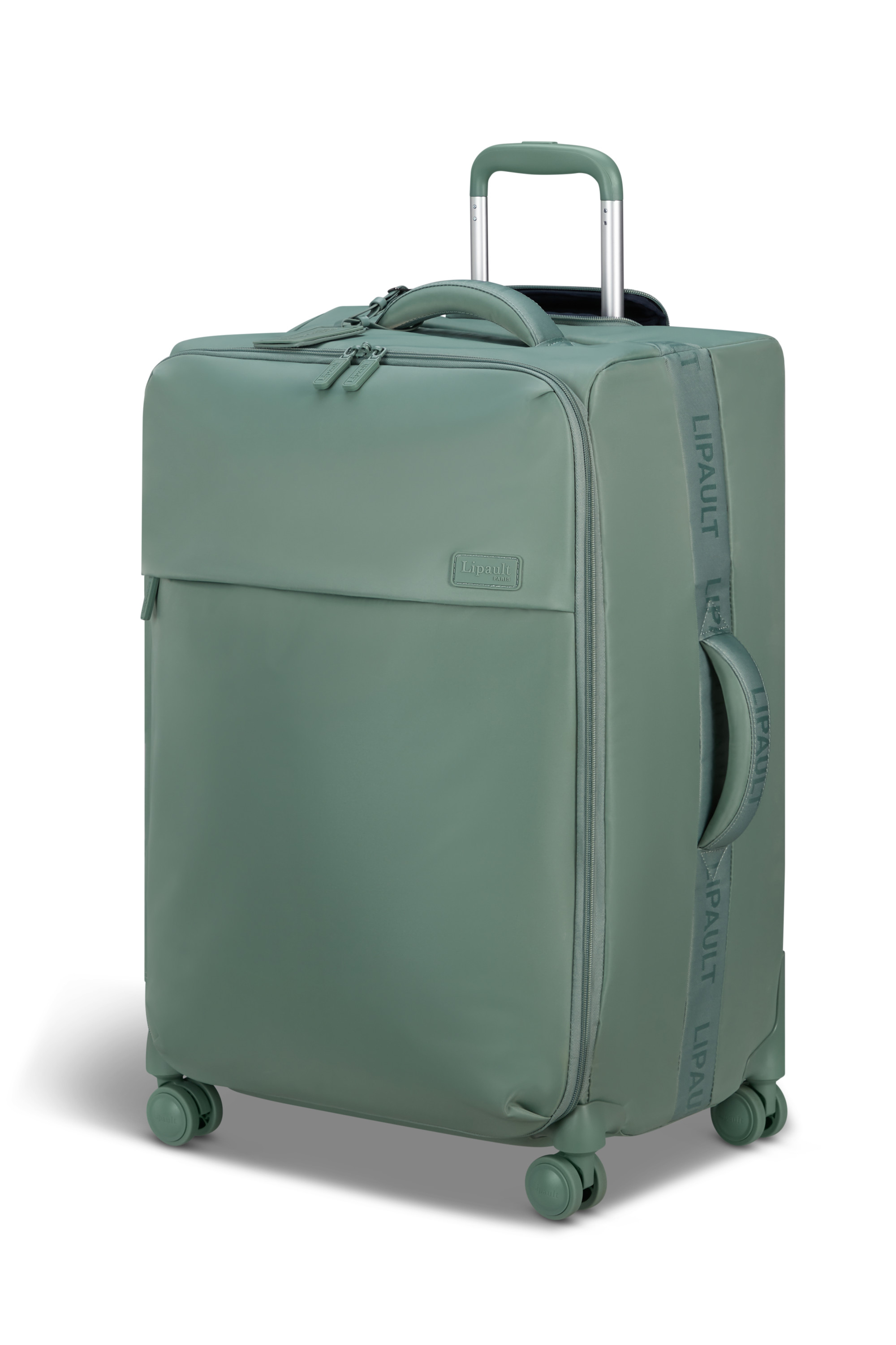 Plume valise 4 roues taille l LIPAULT PARIS Vert