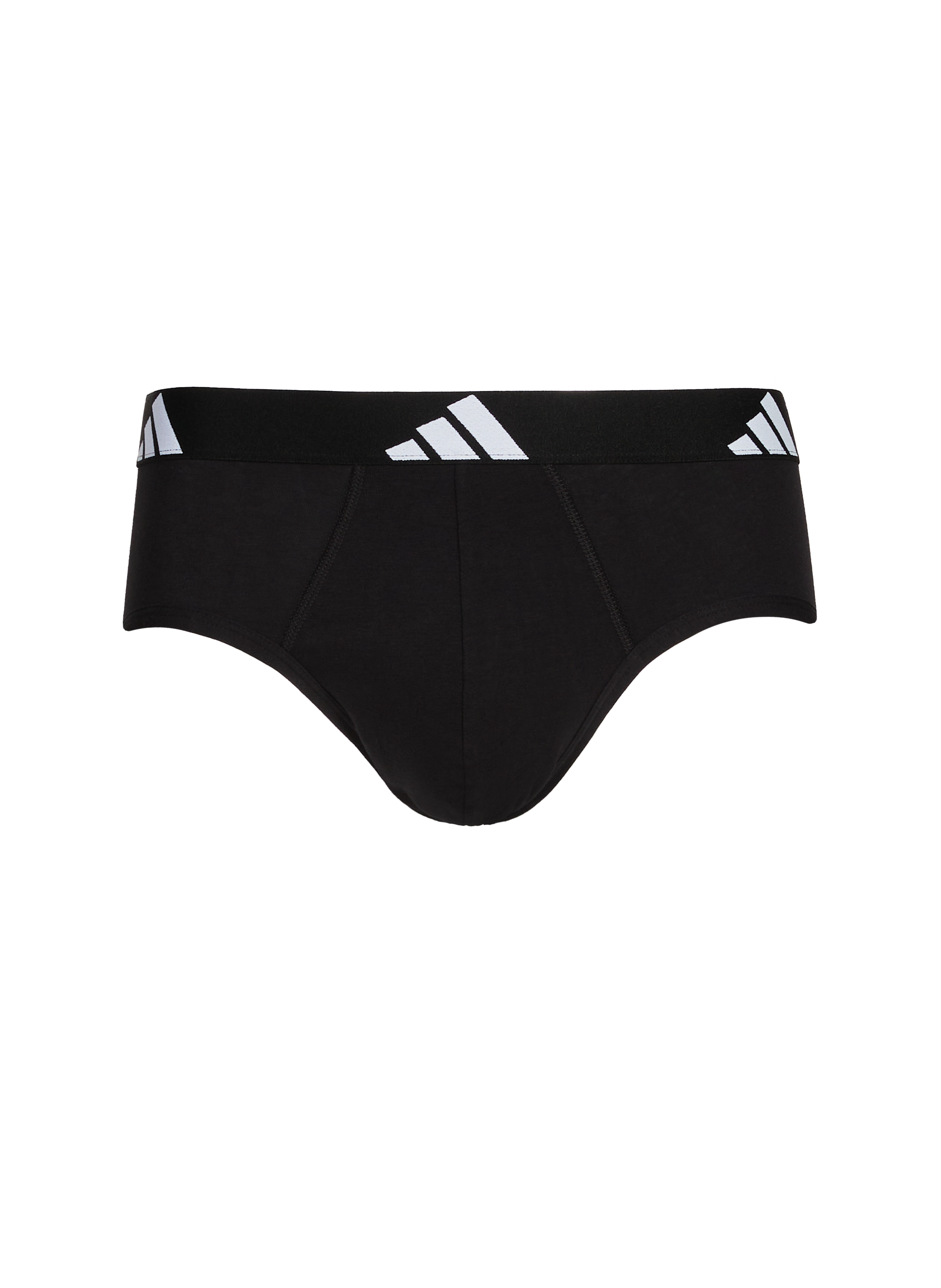 Lot de 3 slips en coton  ADIDAS Noir