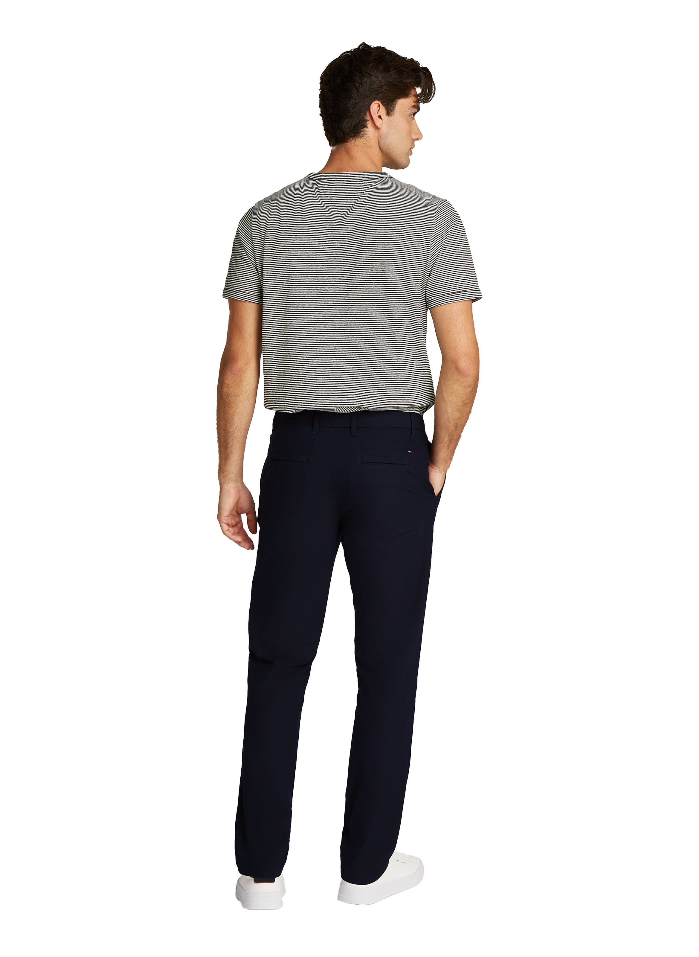 Straight-leg chinos TOMMY HILFIGER Blue