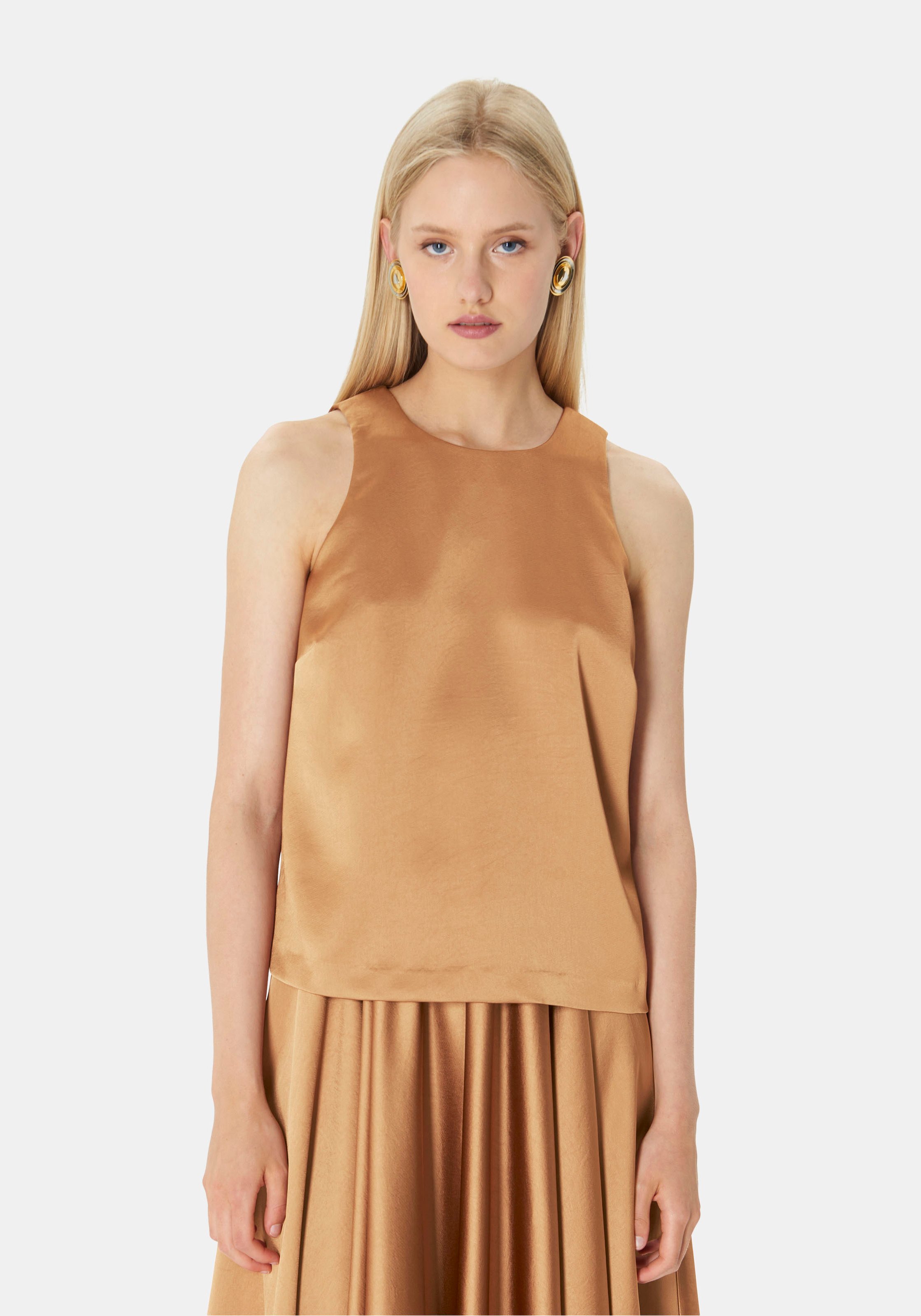 Top tellia TARA JARMON Marron