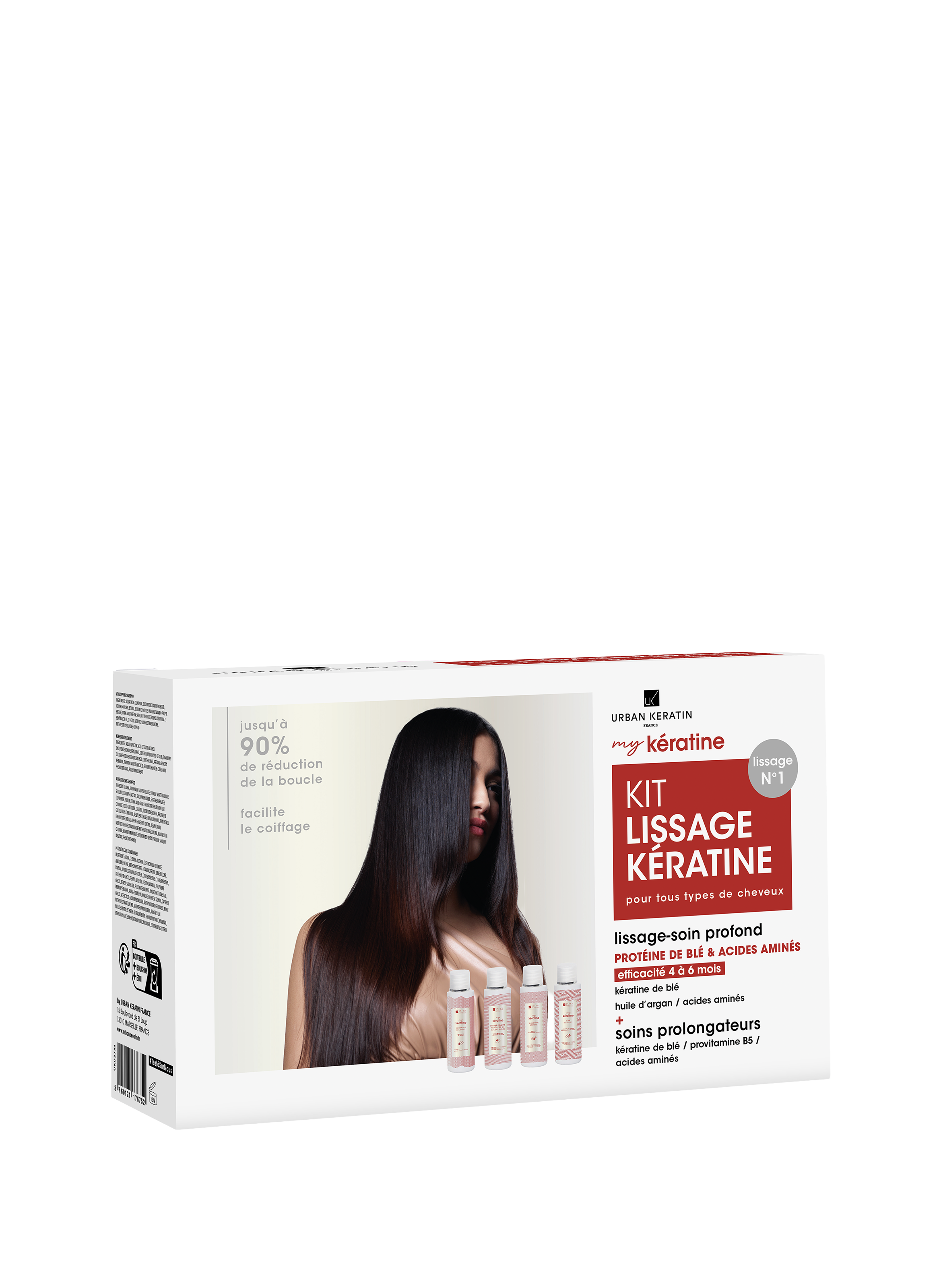 Mini keratin smoothing kit by My Keratin URBAN KERATIN No color