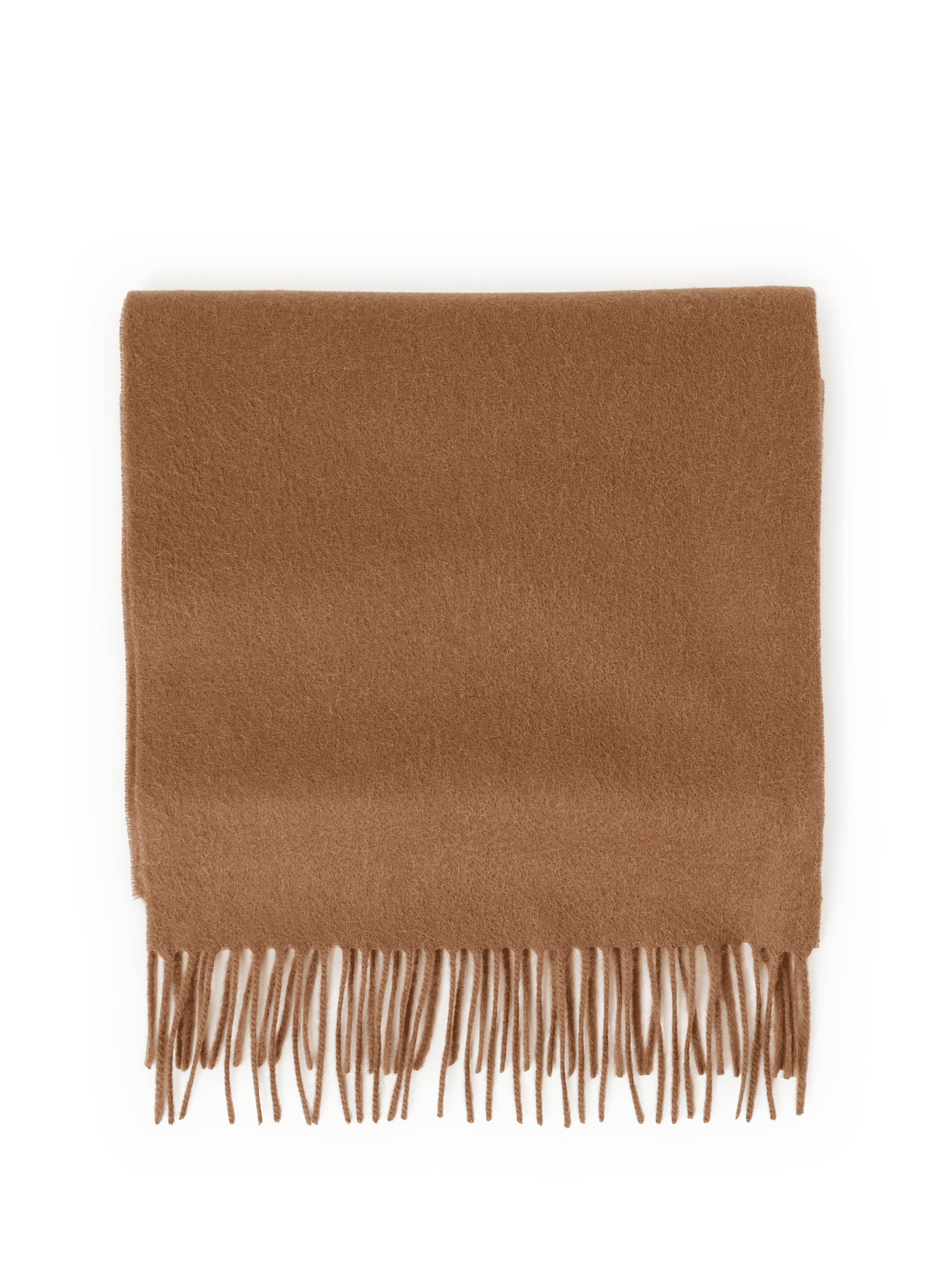SAISON 1865 Solid cashmere scarf Brown