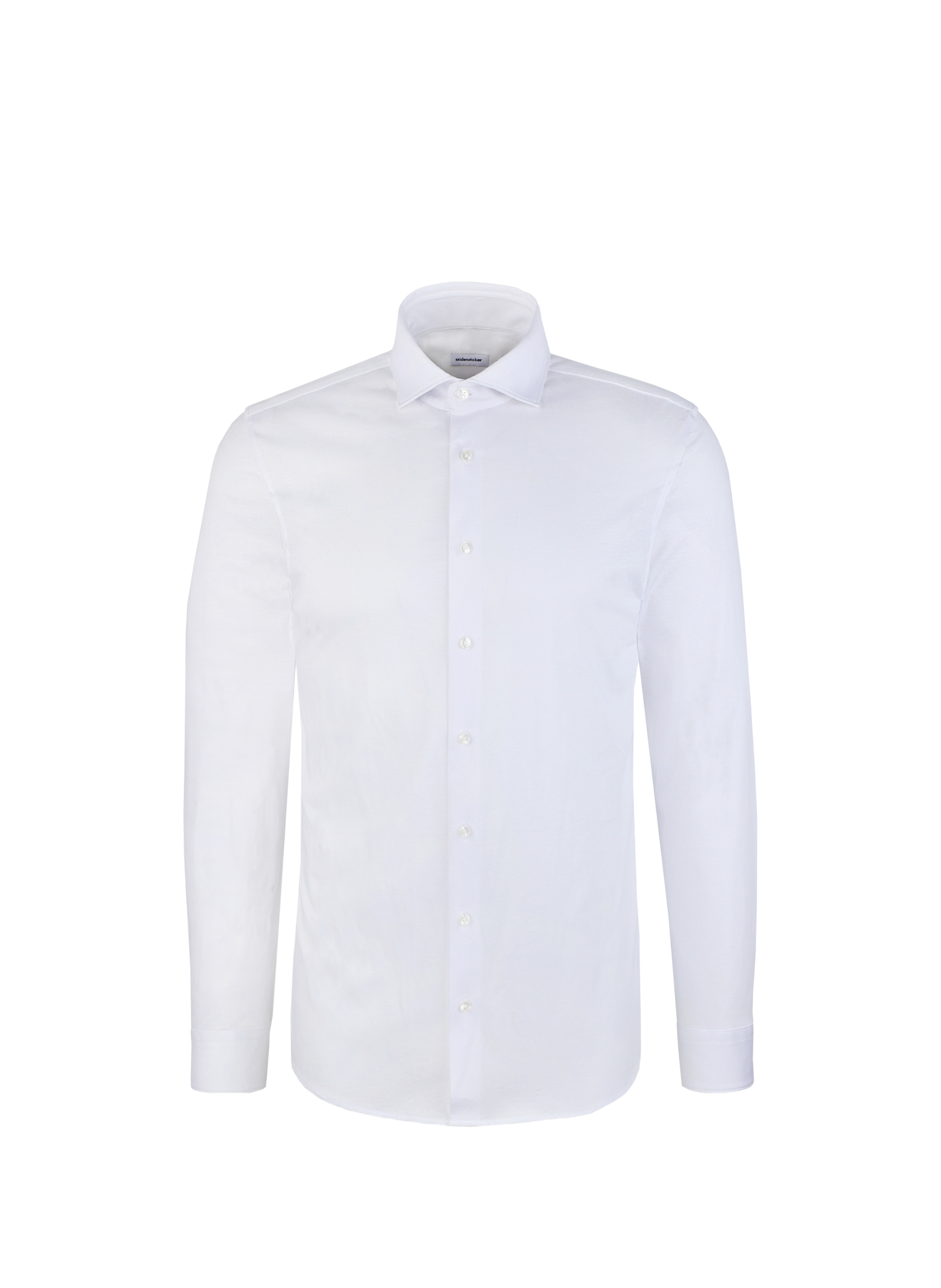 Chemise slim à poche SEIDENSTICKER Blanc