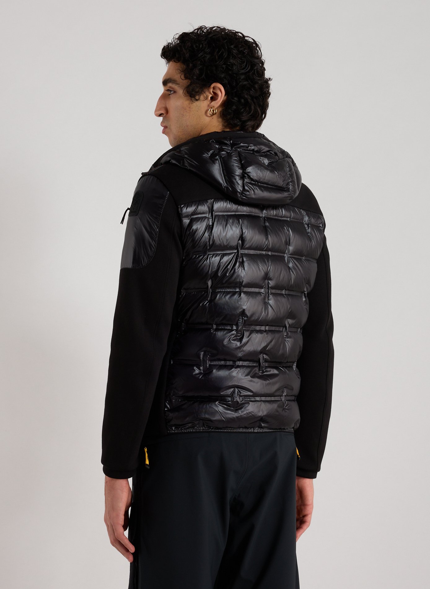 Veste matelassée à capuche PARAJUMPERS Noir