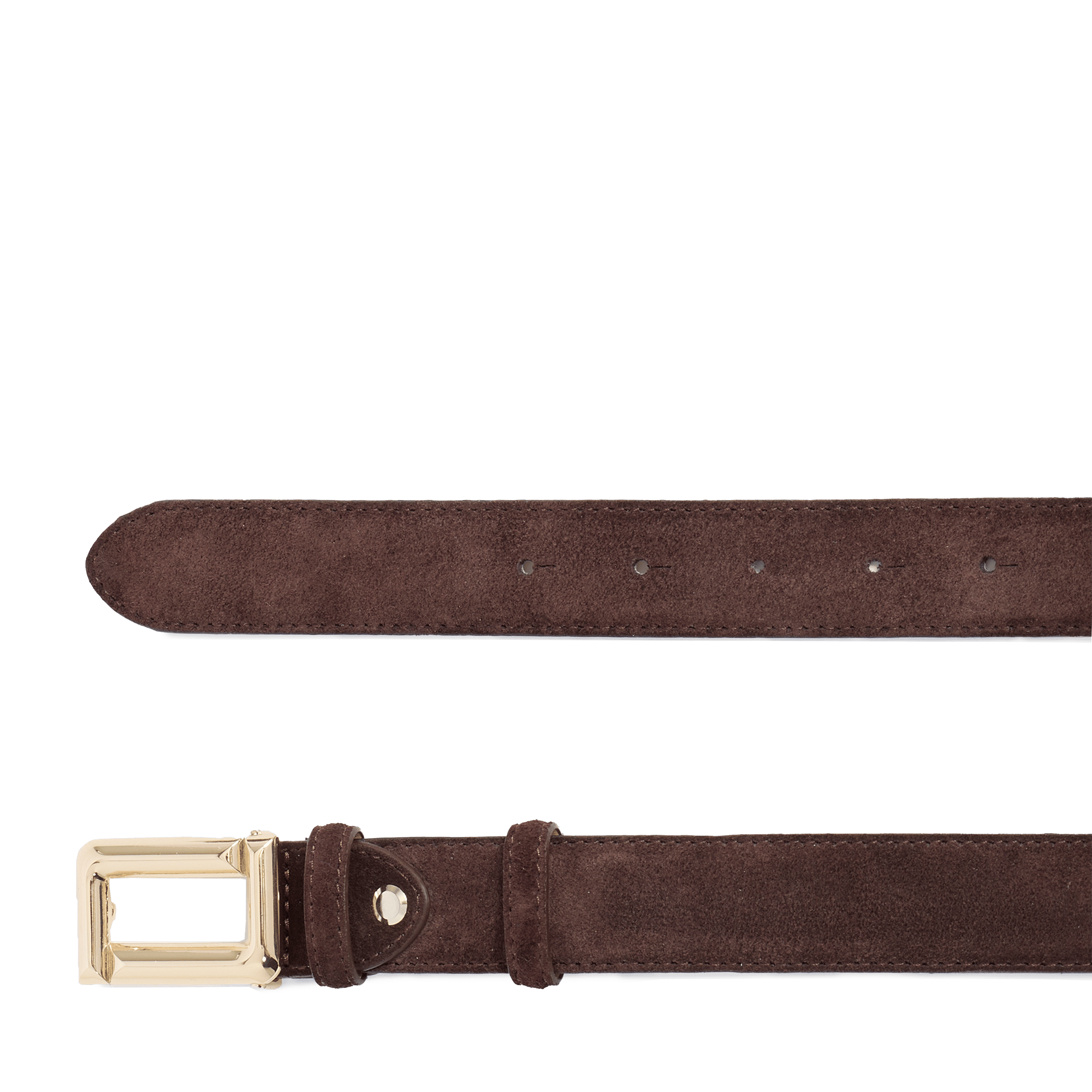 Ceinture 30mm angèle de lancel en cuir LANCEL Marron