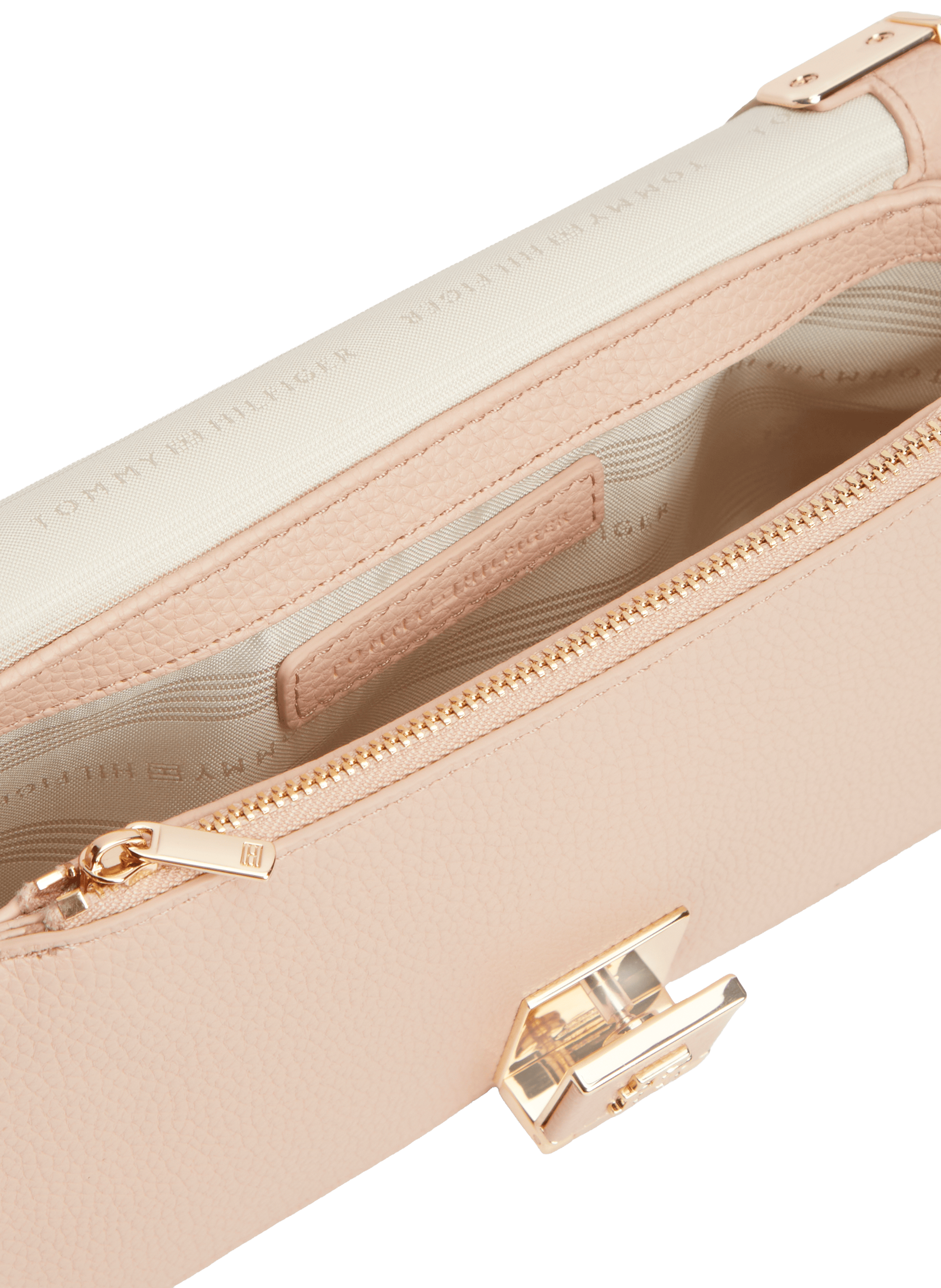 Small smooth crossbody bag TOMMY HILFIGER Pink