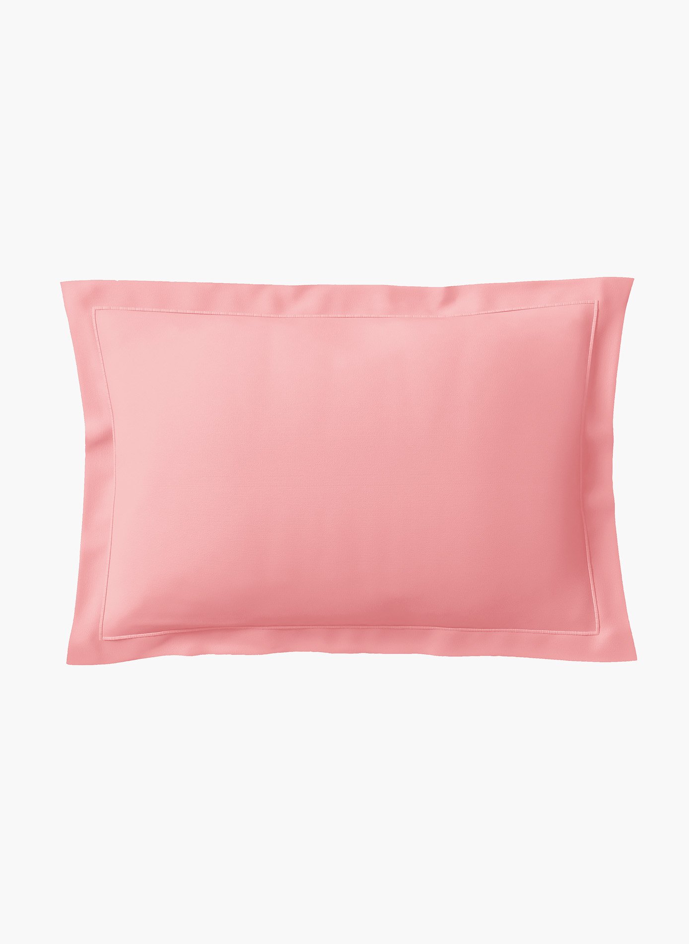 Taie d'oreiller vexin dragée ANNE DE SOLENE Rose