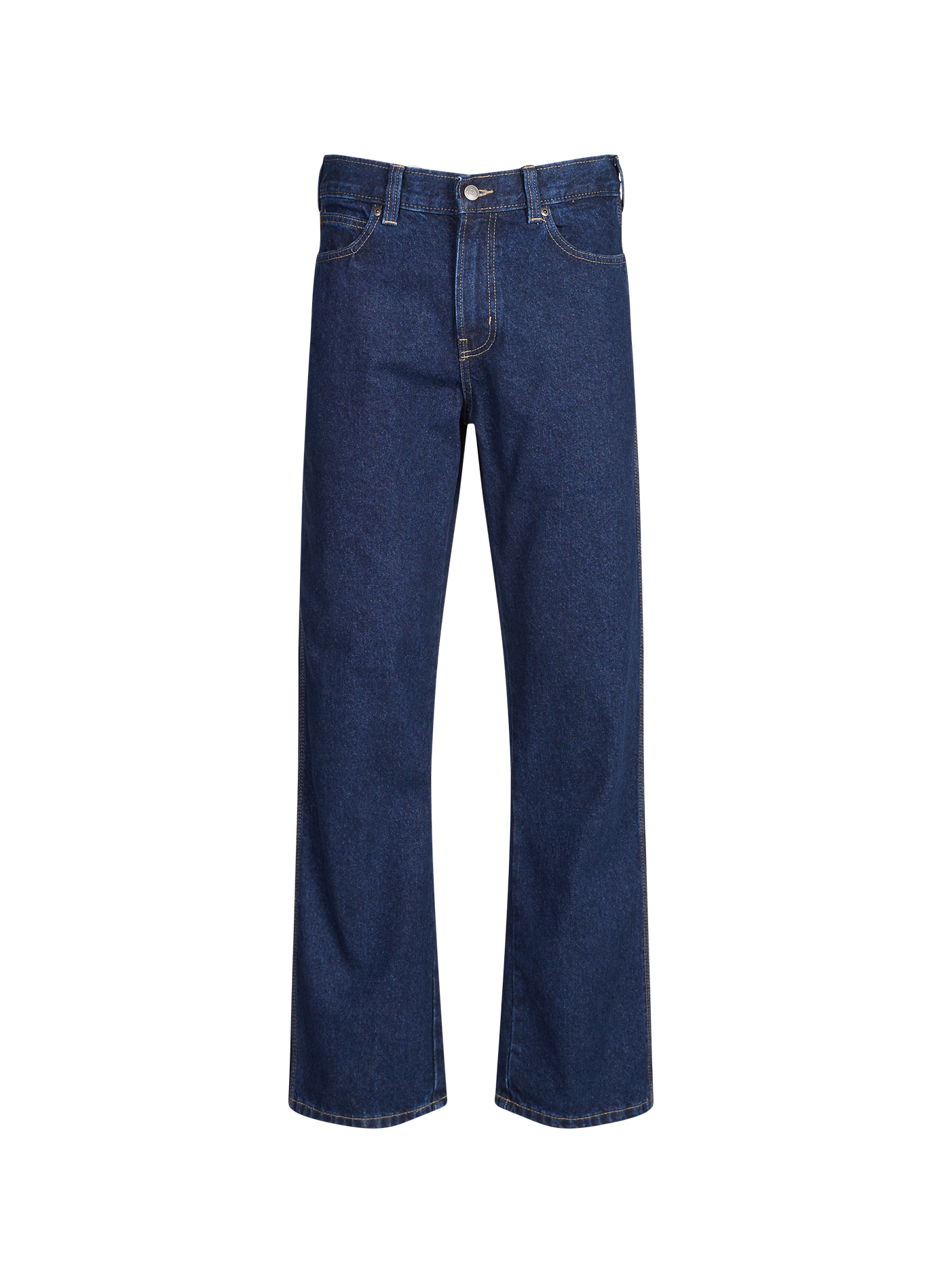 Straight cotton jeans DICKIES Blue