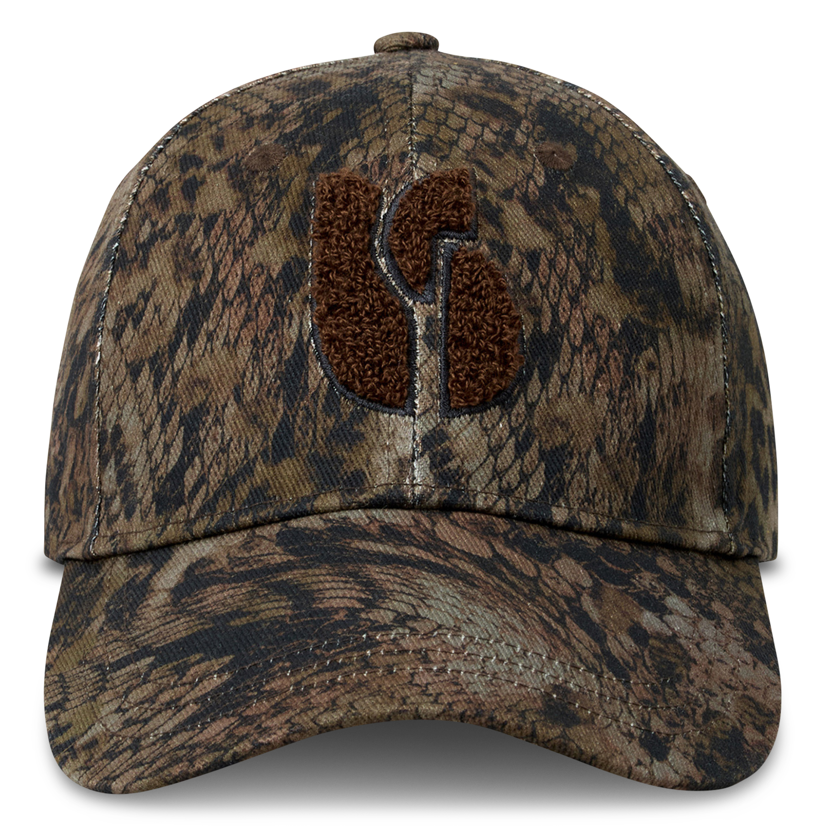 Casquette imprimée en coton honi BA&SH Kaki