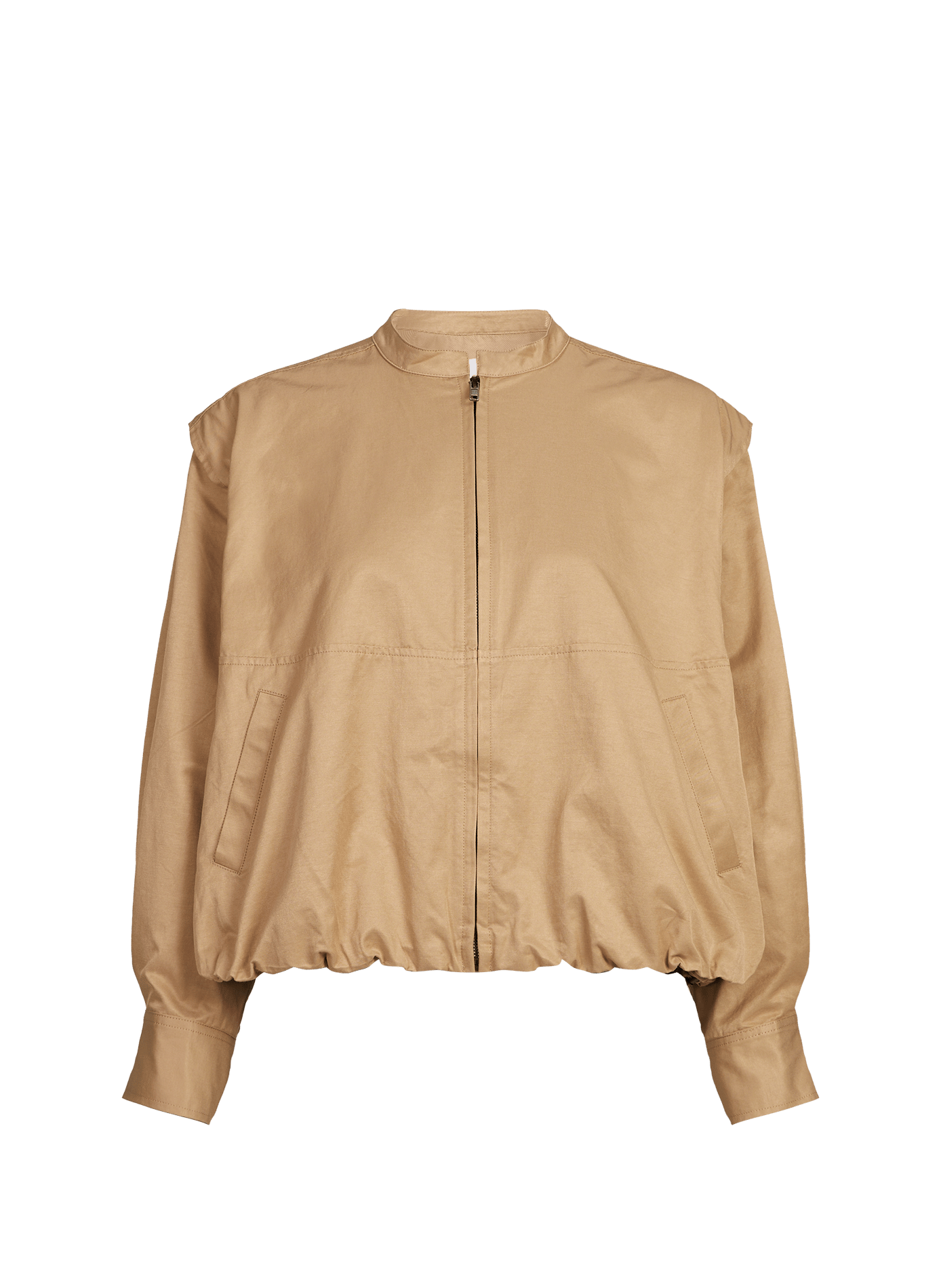 Short zip-up jacket Evan SUNCOO Brown