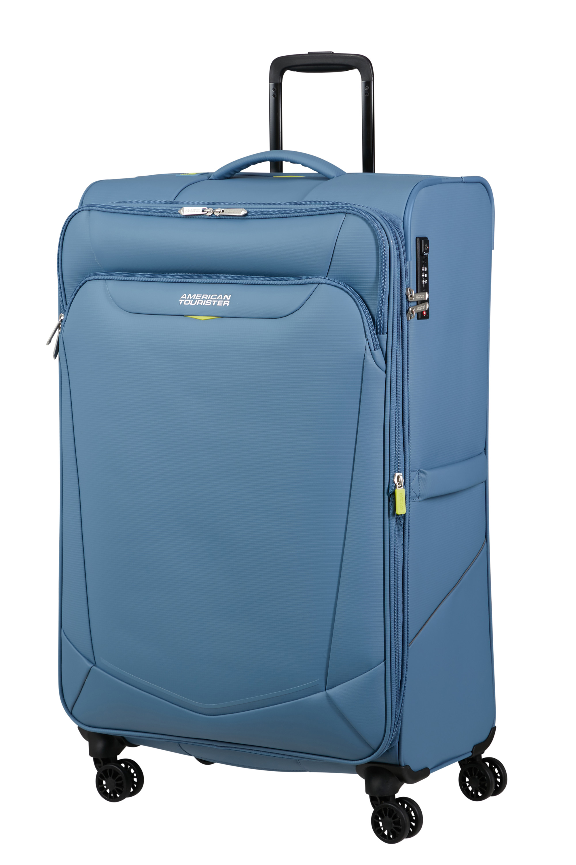 Summerride valise 4 roues taille l AMERICAN TOURISTER Bleu