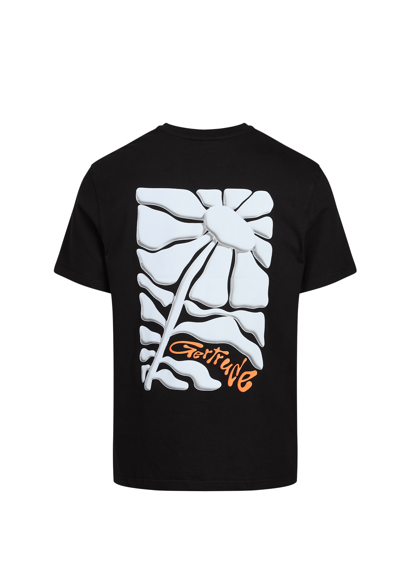 T-shirt imprimé Leonce en coton GERTRUDE ET GASTON Noir