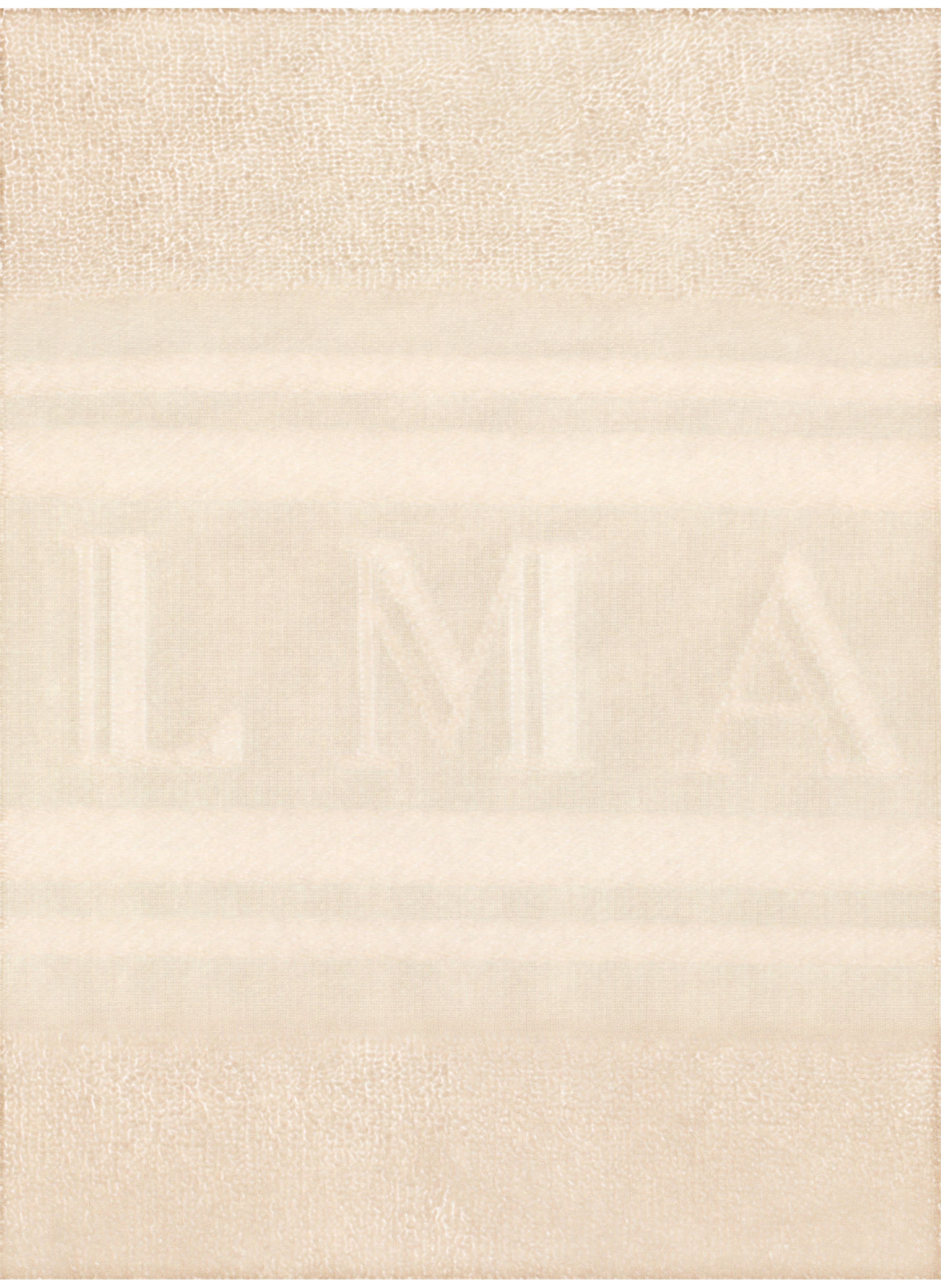 Sac cabas release medium en coton bouclette BALMAIN Beige