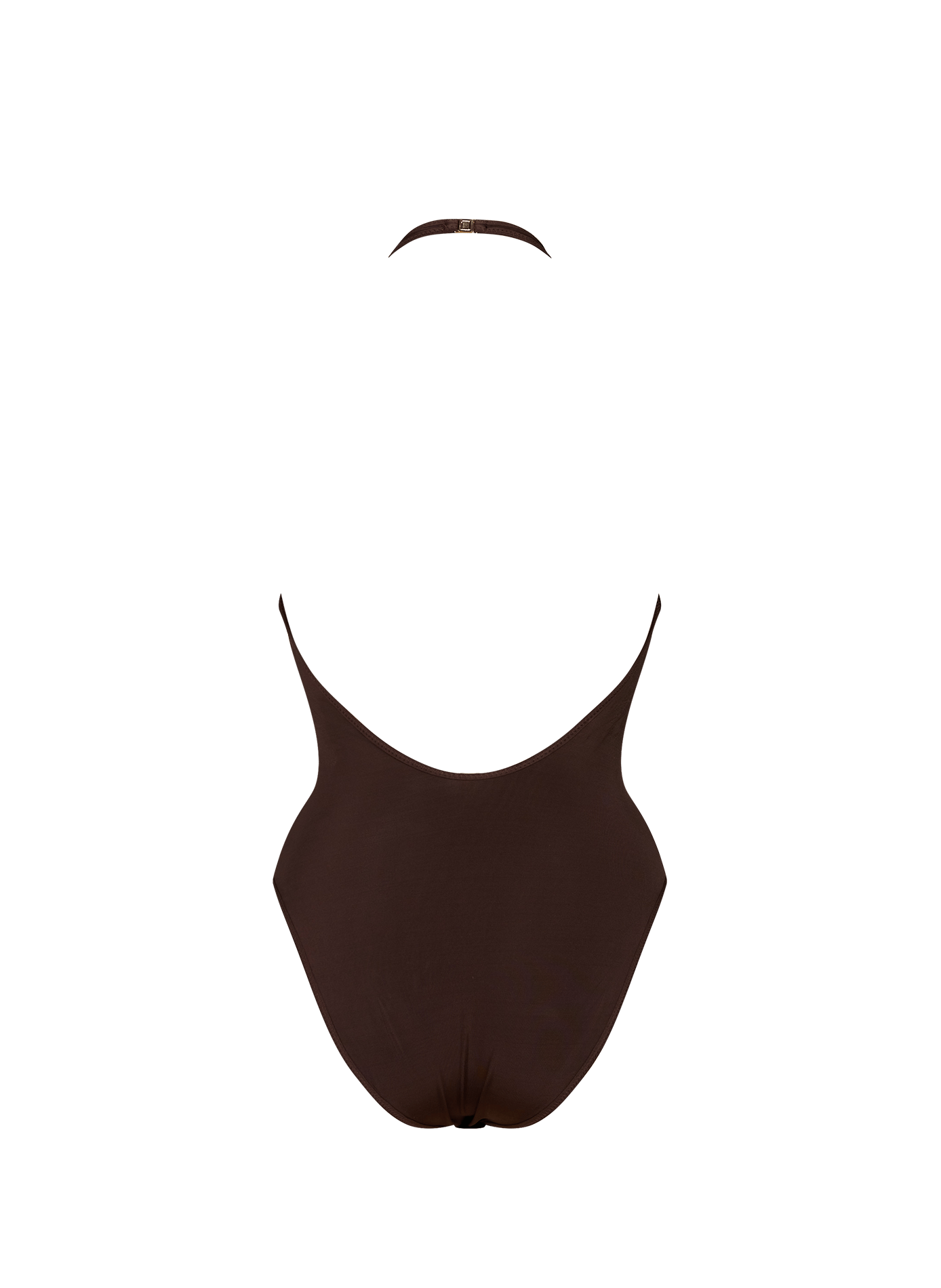 Luna v-neck body with open back neckline ZIMMERMANN Brown