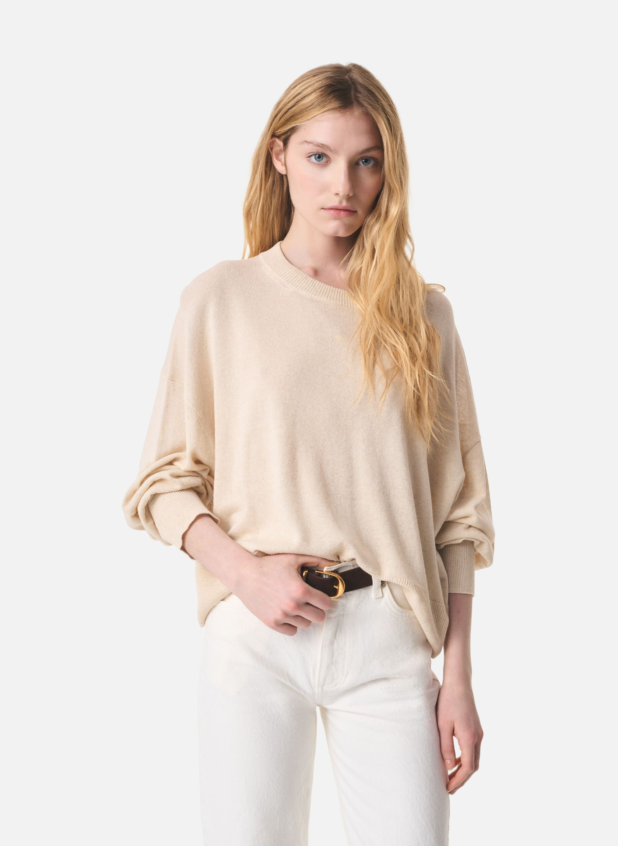 Pull giacoppo VANESSA BRUNO Blanc