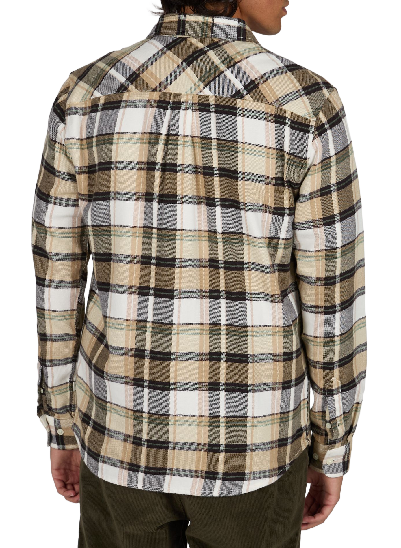 Straight cotton shirt | Orange KNOWLEDGE COTTON Men
