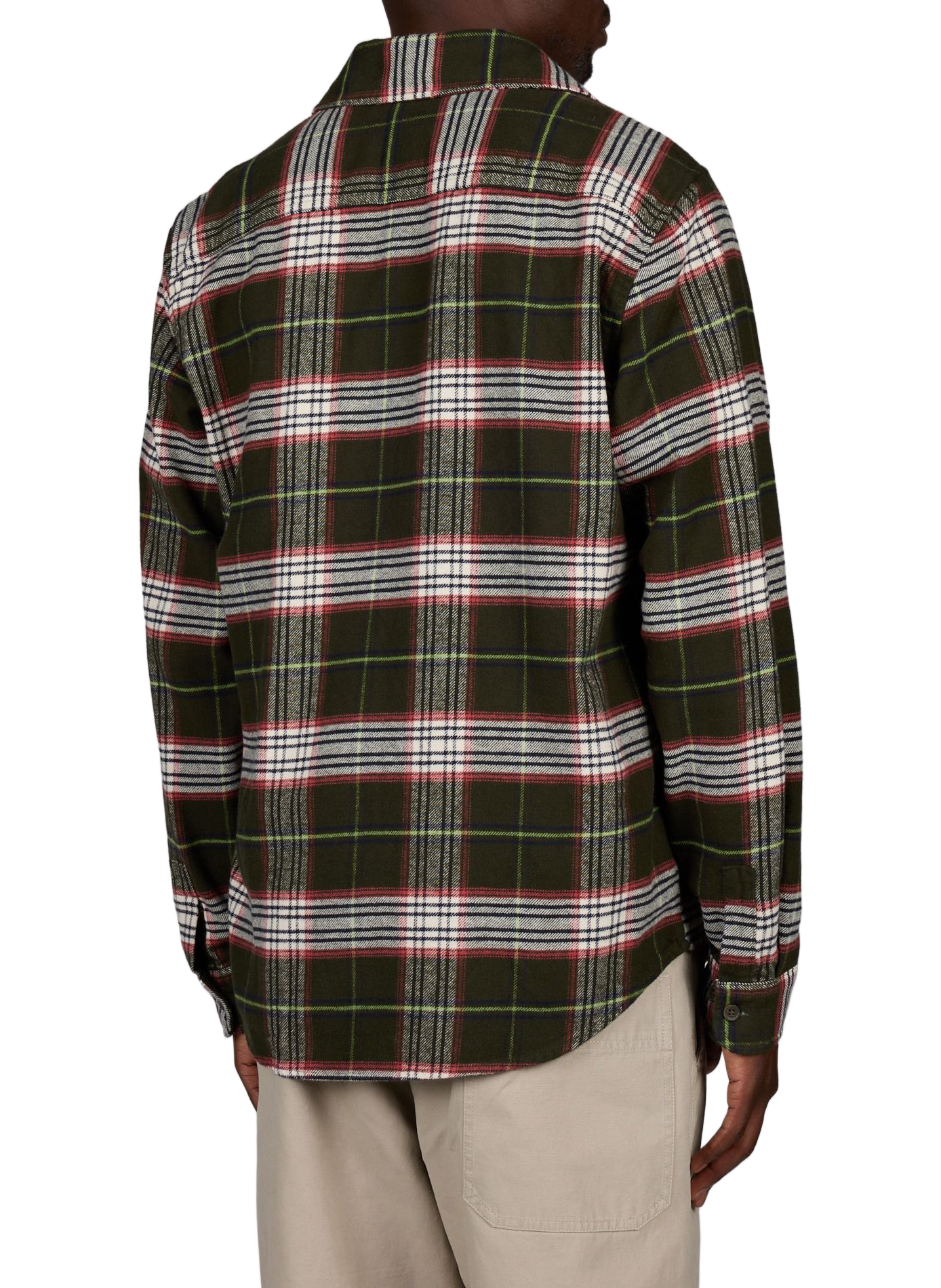 Checked cotton tweed jacket LES DEUX Green